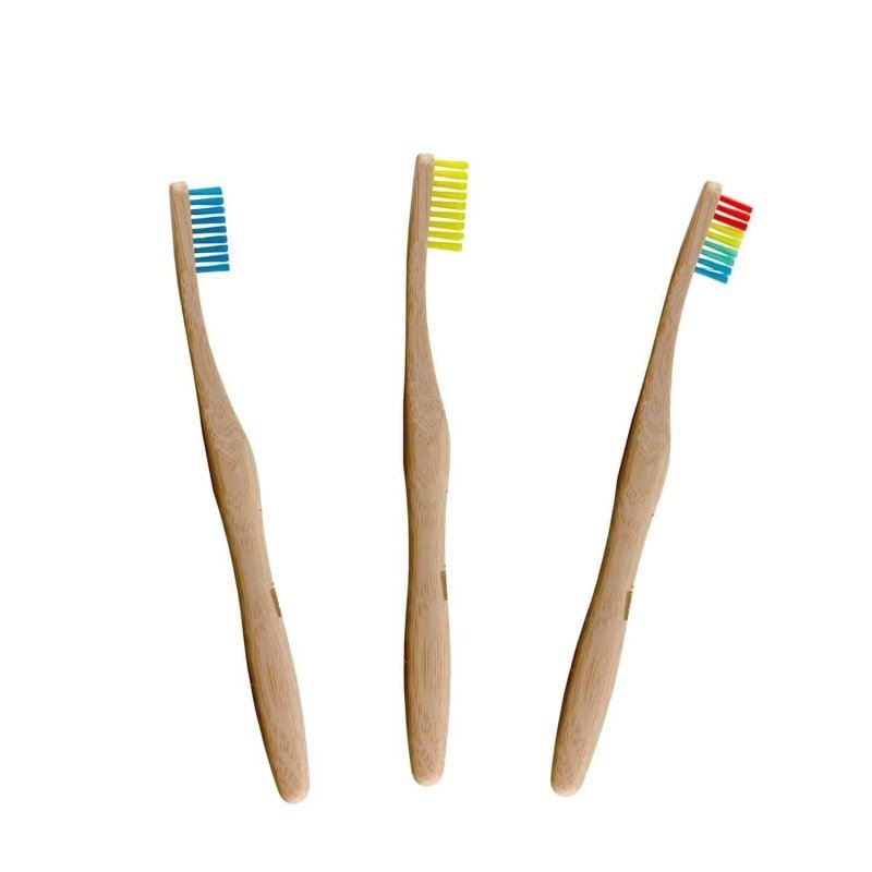 Kit de brosse à dents en bambou vibrant