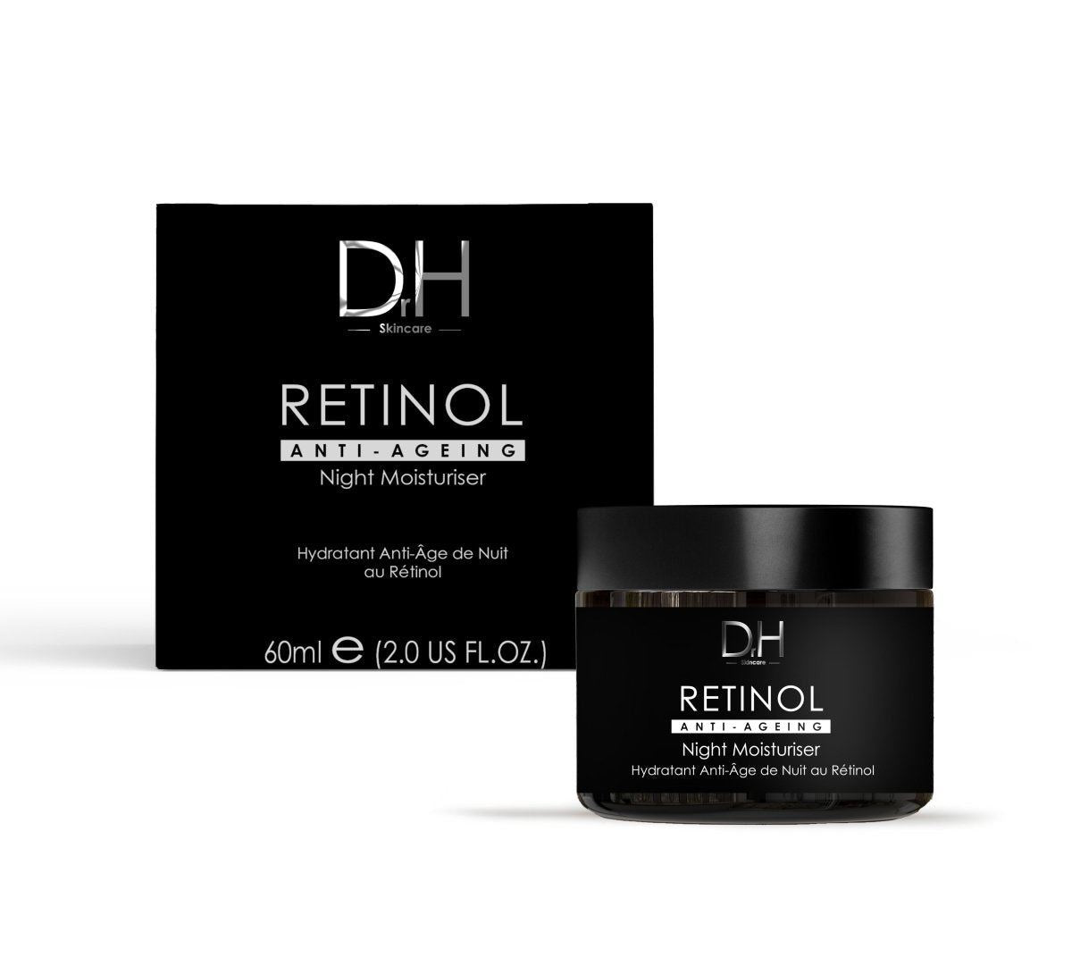 Retinol Anti-Ageing Nachtcreme 60 ml + Retinol Anti-Ageing Gesichtsserum 30 ml