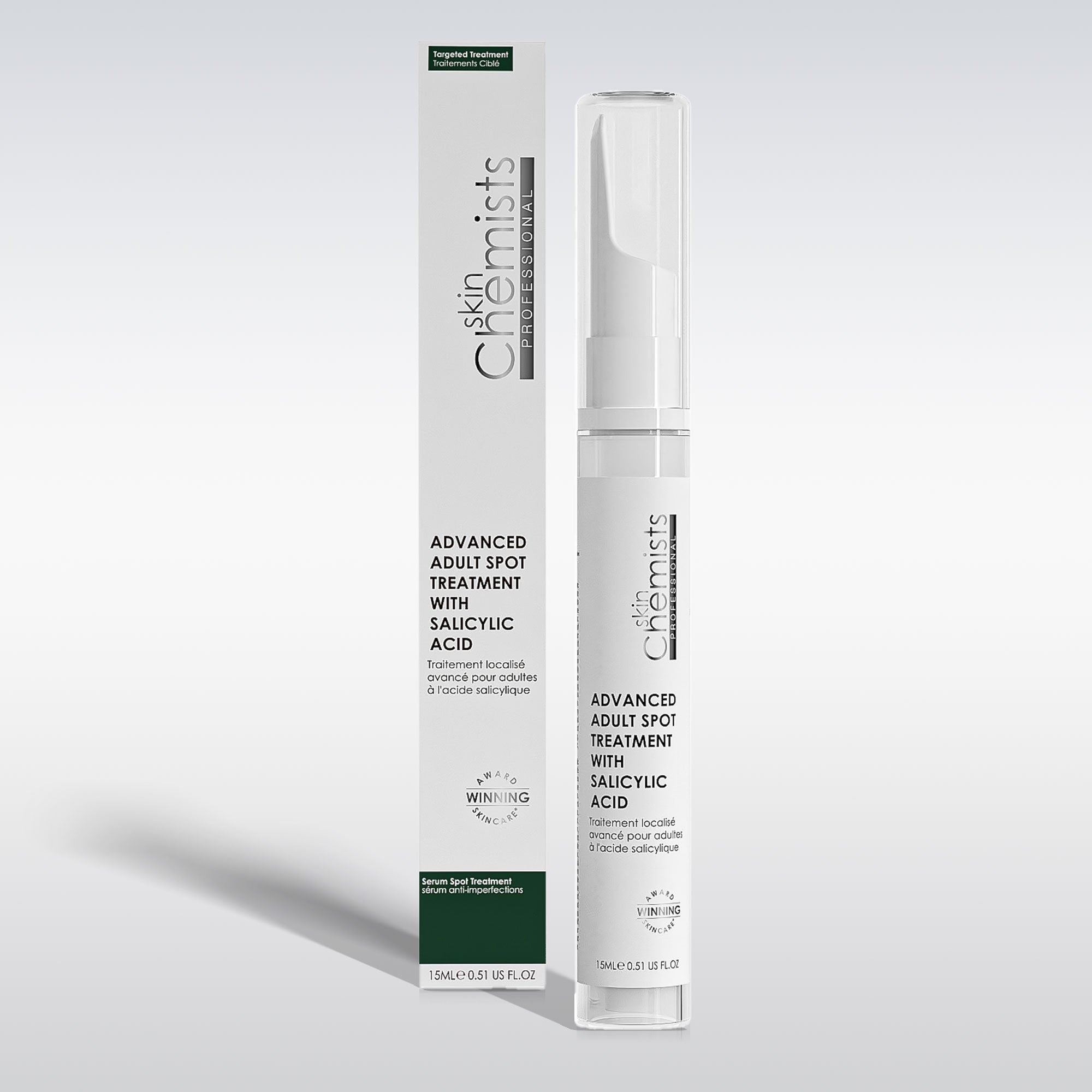 SC Traitement localisé avancé pour adultes à l'acide salicylique 15 ml