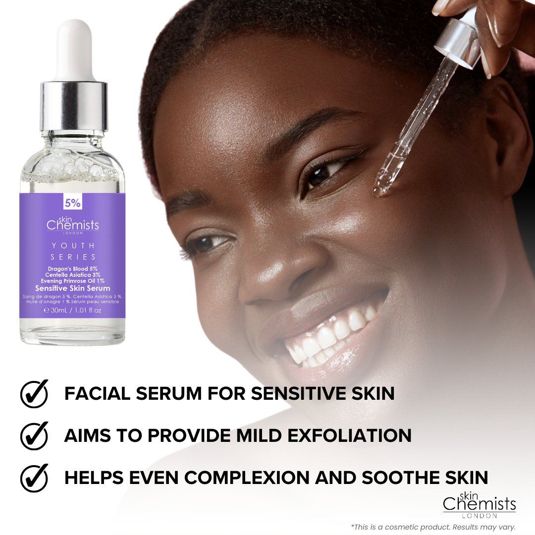 Sensitive Skin Facial Serum with Dragon's Blood 30ml