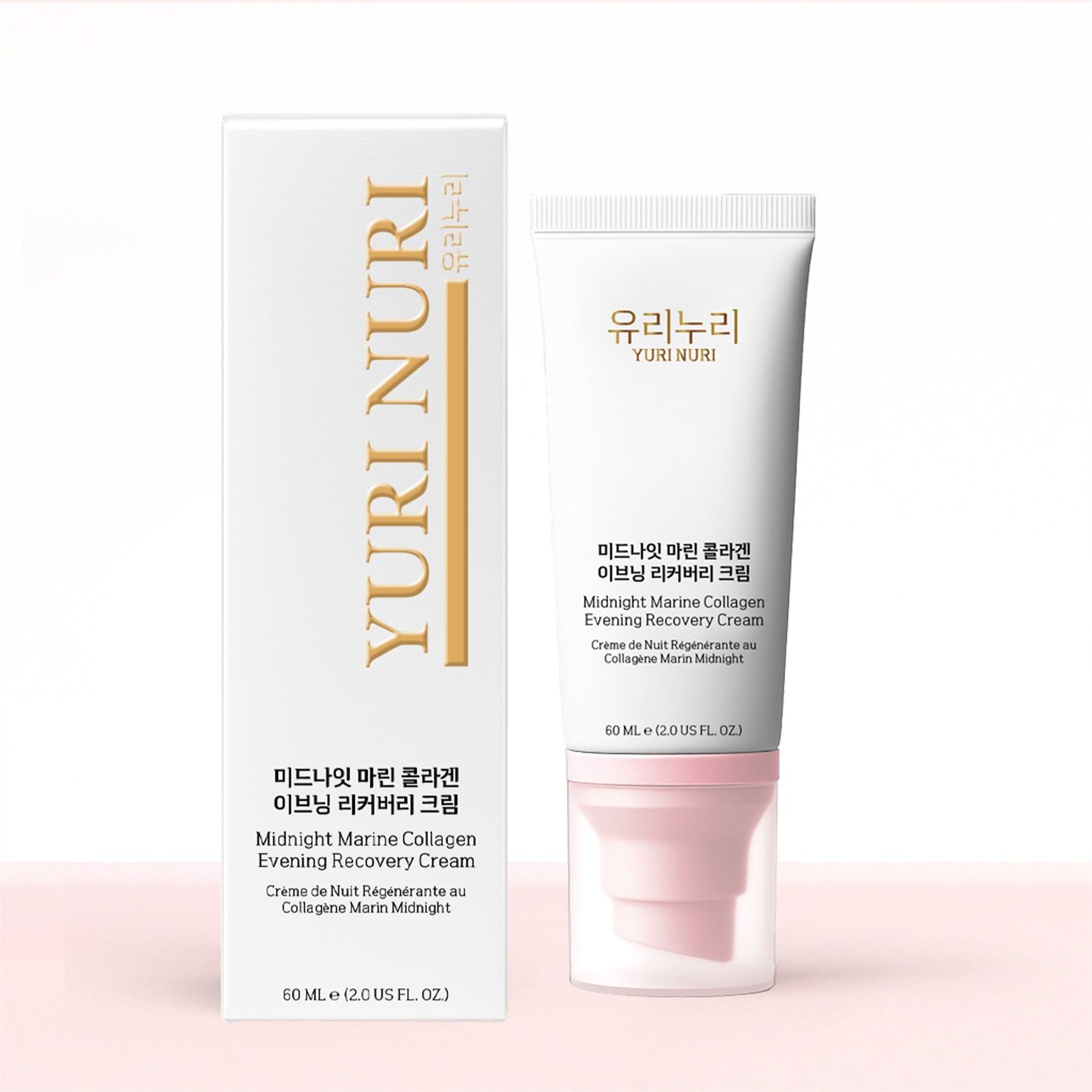 Yuri Nuri 유리누리 Midnight Marine Collagen Recovery Cream 60ml