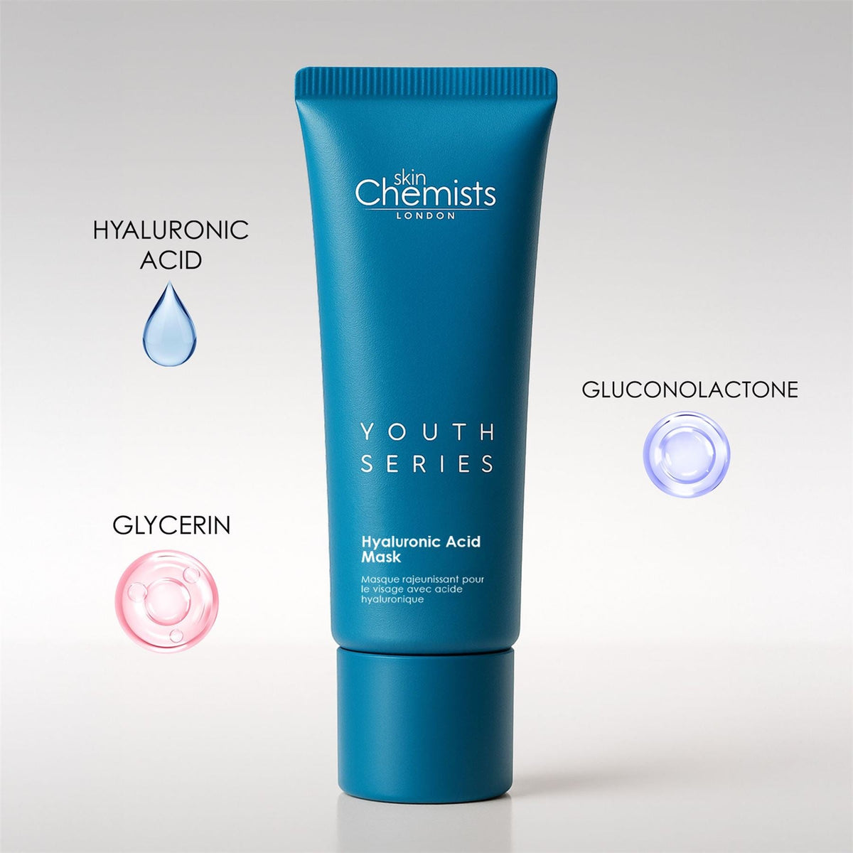 1% Hyaluronic Acid Mask 50ml - skinChemists