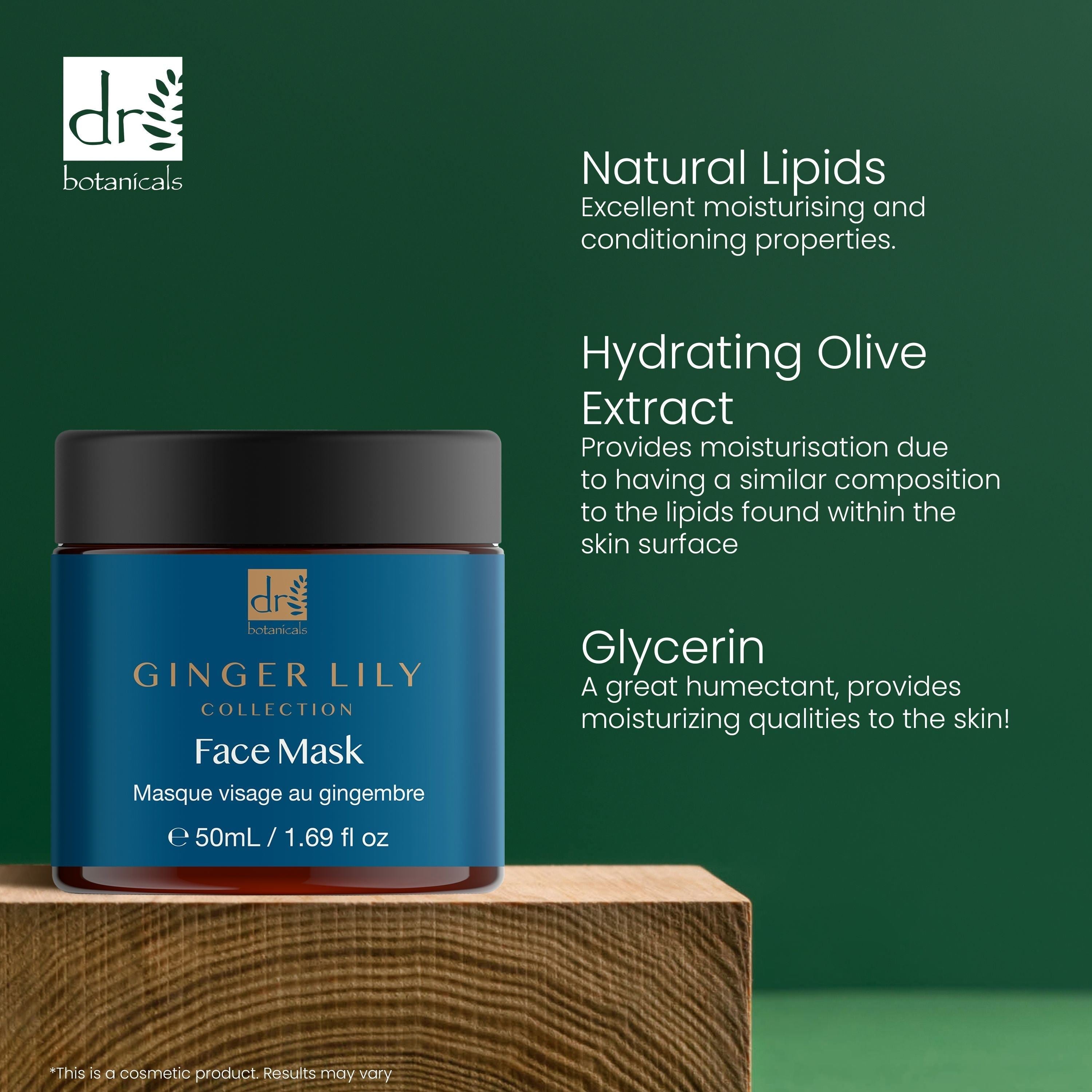 Masque Gingerlily 50 ml, lot de 2 Ă prix avantageux
