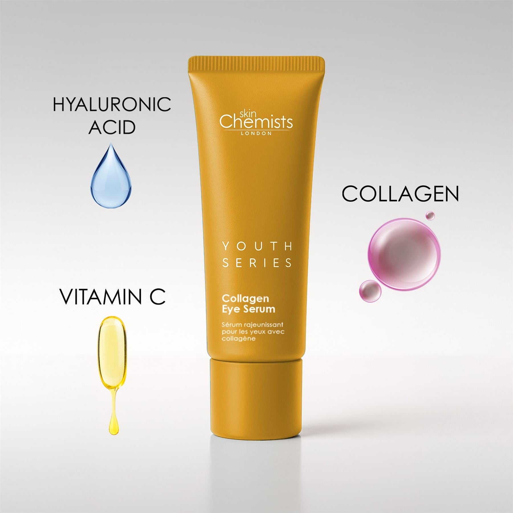 sérum contour des yeux SkinChemists Collagen Boost 15 ml