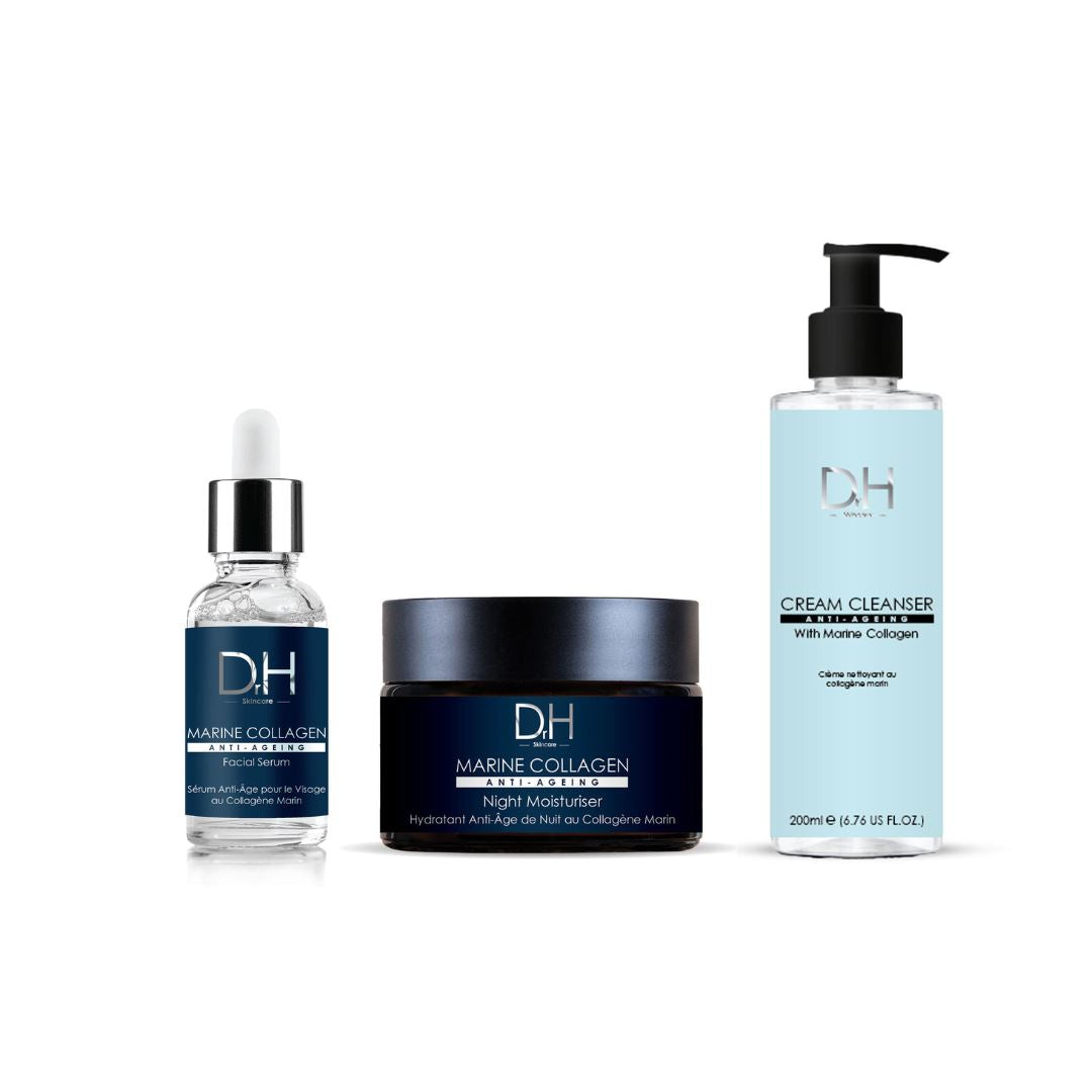 Masque facial complet anti-âge au collagène