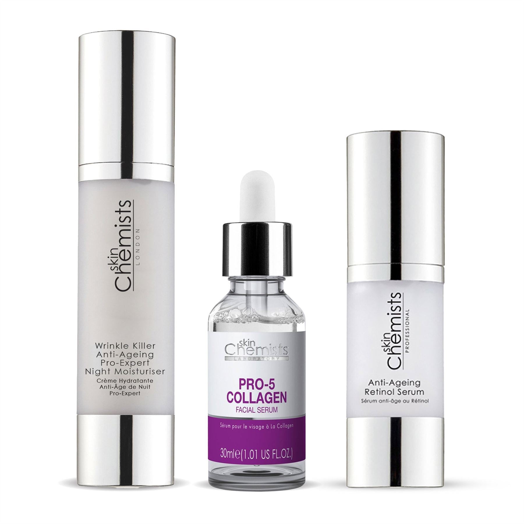 skinChemists Faltenbekämpfungsset