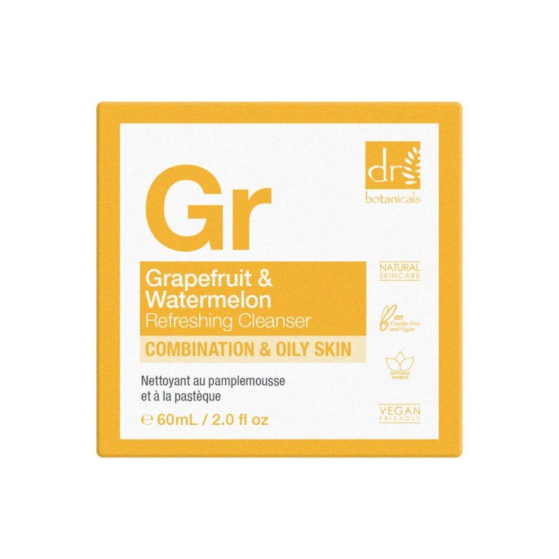 Erfrischendes Gesichtswasser mit Grapefruit- und Wassermelonenduft, 60 ml