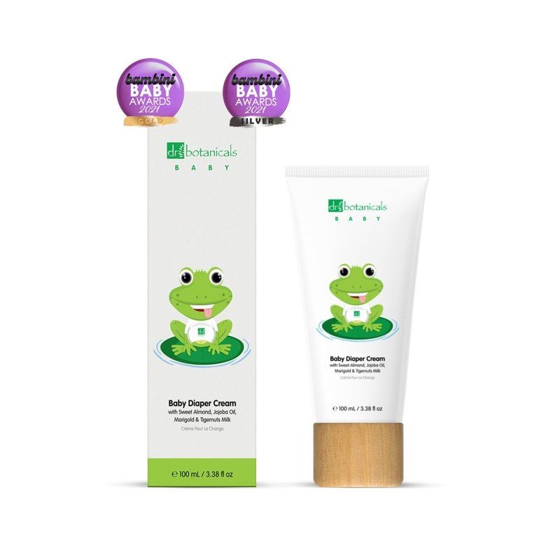 Kit de crème pour le change et de lait corporel à l'huile d'amande douce pour bébé