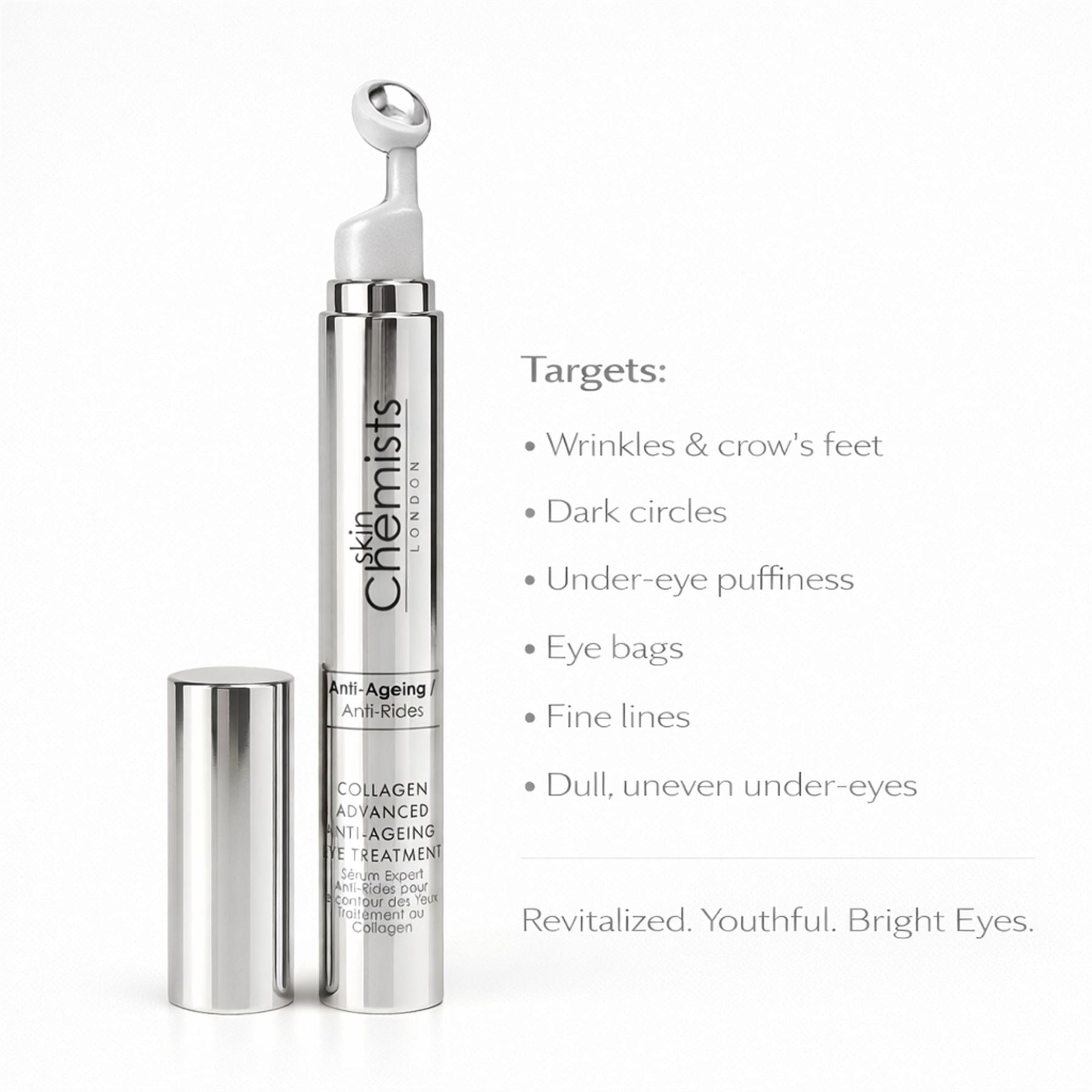 Soin contour des yeux anti-âge avancé au collagène 15 ml