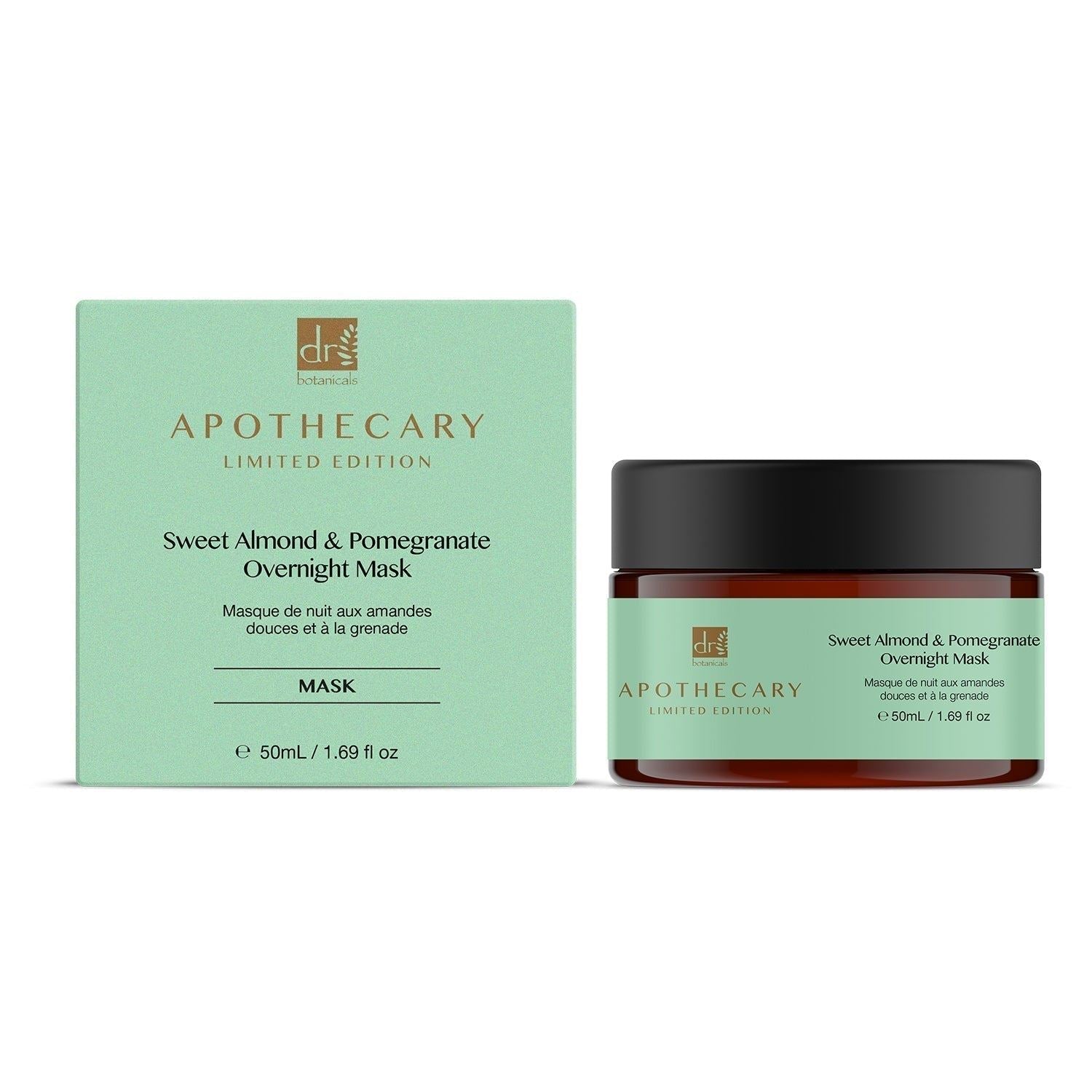 Süße Mandel & Granatapfel Nachtmaske 50 ml Doppelpackung zum Sparen