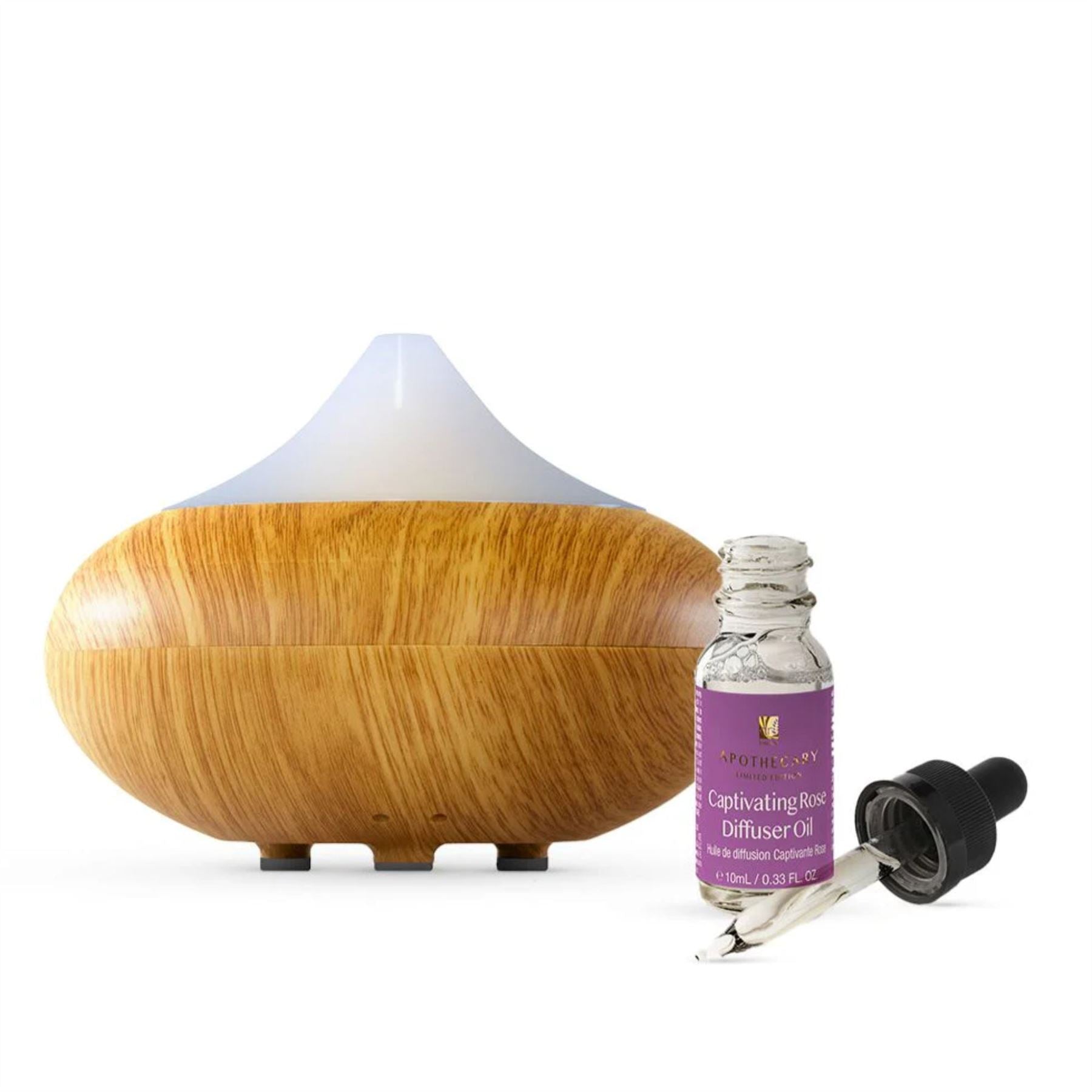 Kit diffuseur relaxant à la rose captivante