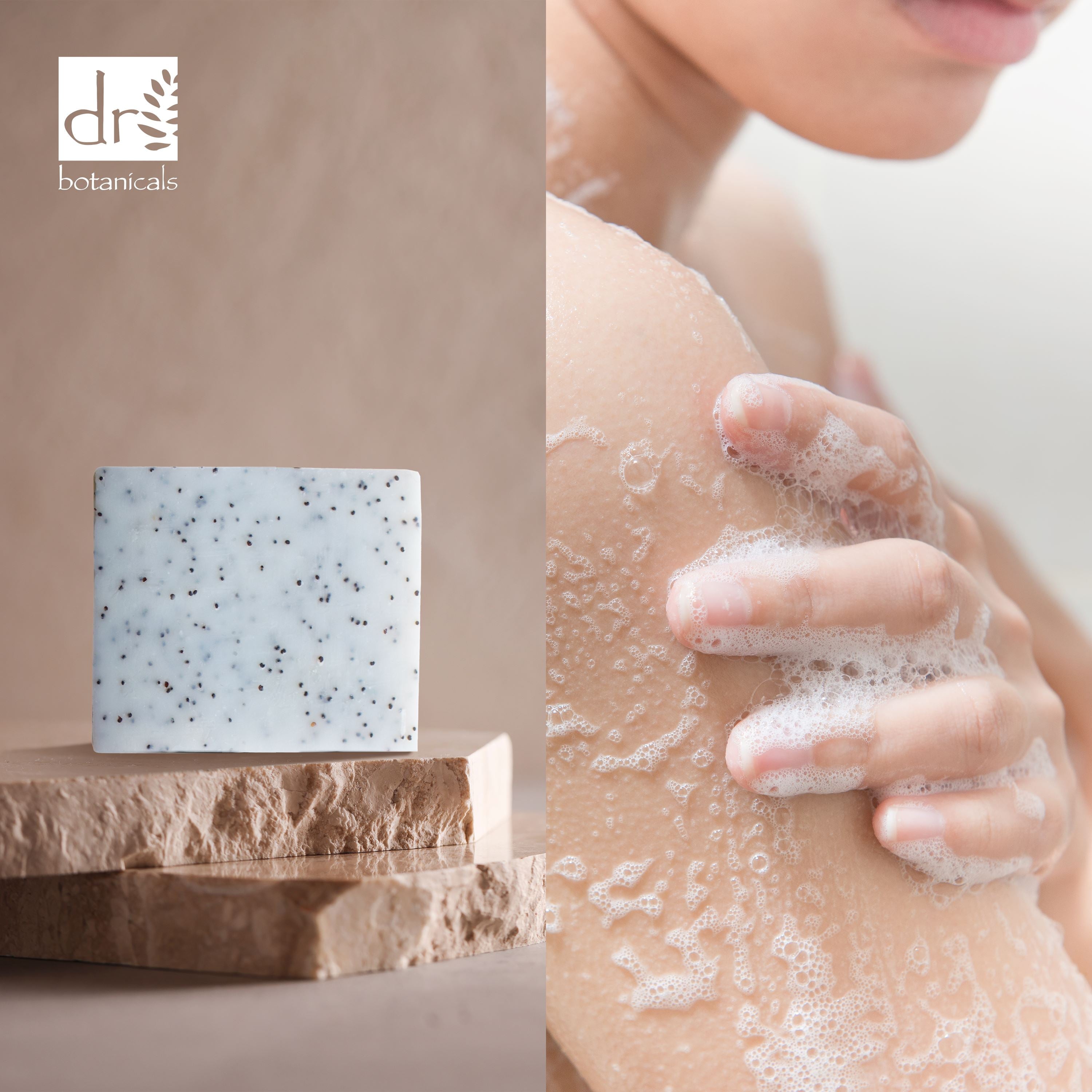 Pain nettoyant avancé à la fraise et aux graines de pavot 100 g