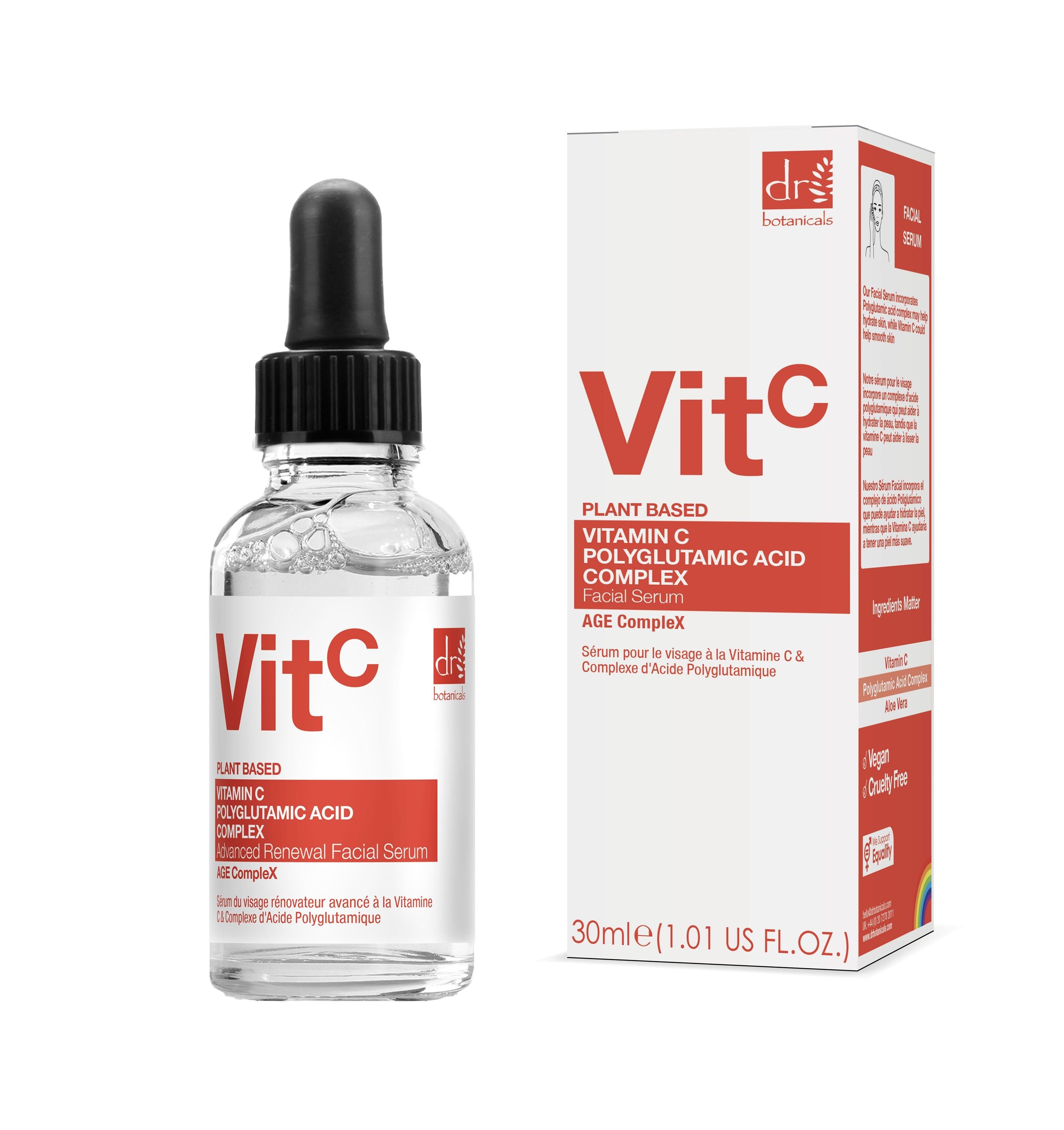Anti-Aging Vitamin C Duo Feuchtigkeitscreme & Hochwirksames Gesichtsserum Set