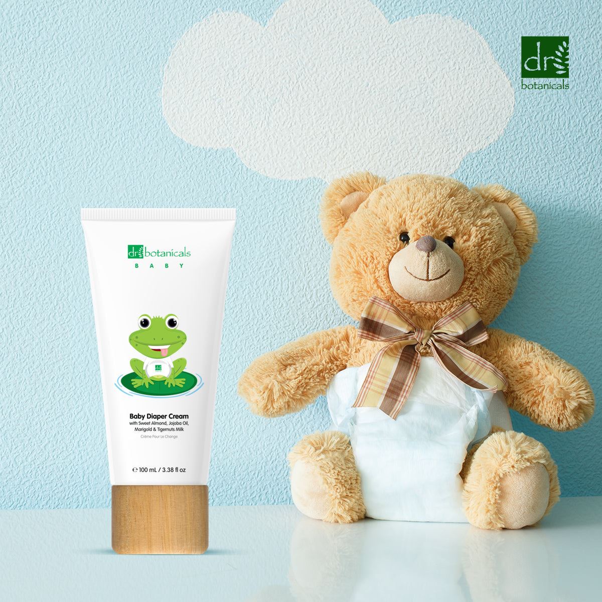 Baby-Windelcreme mit Jojoba- und Süßmandelöl, 100 ml