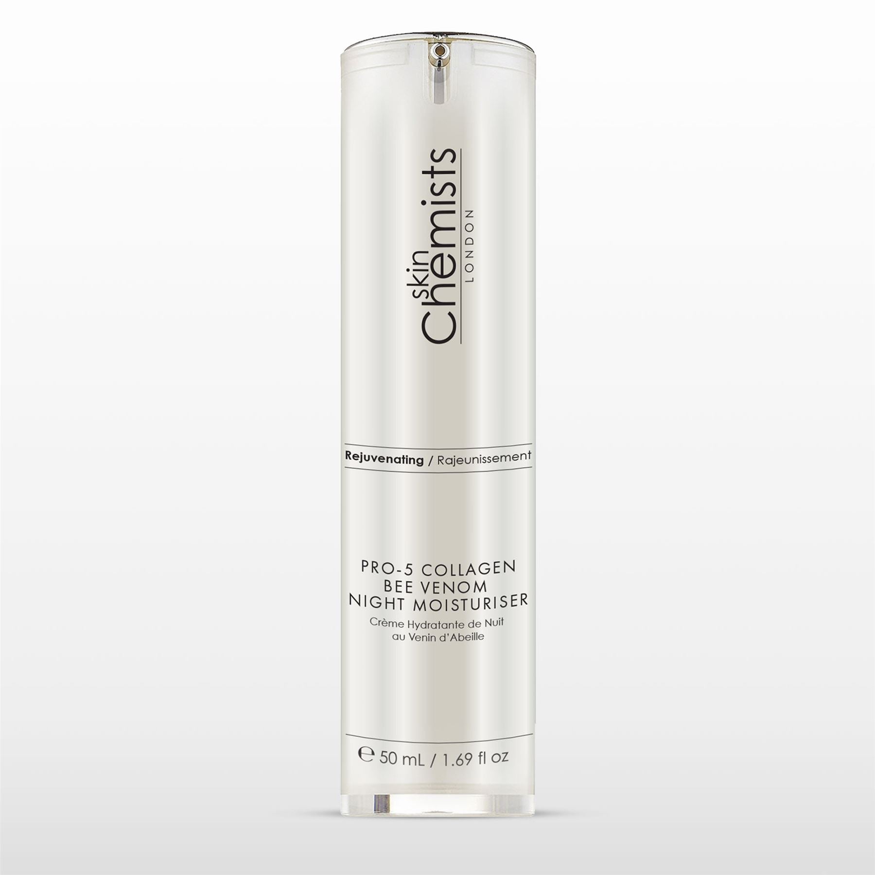 Crème de nuit anti-âge Pro-5 au collagène et au venin d'abeille 50 ml