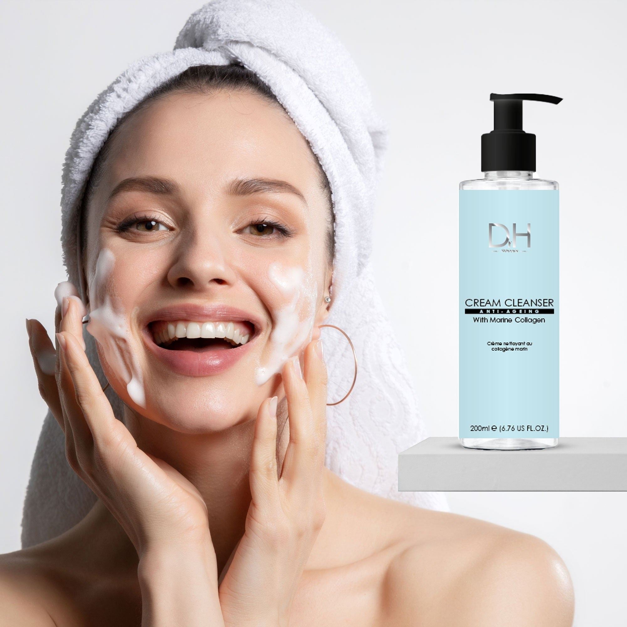 Masque facial complet anti-âge au collagène