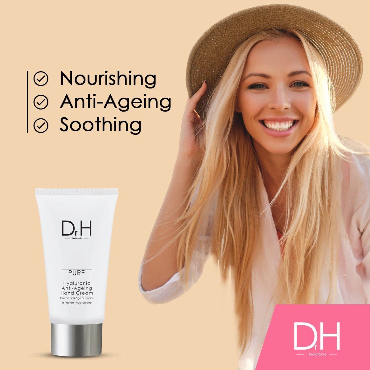 Advanced Anti-Ageing Hyaluronic Acid Hand Cream 50ml