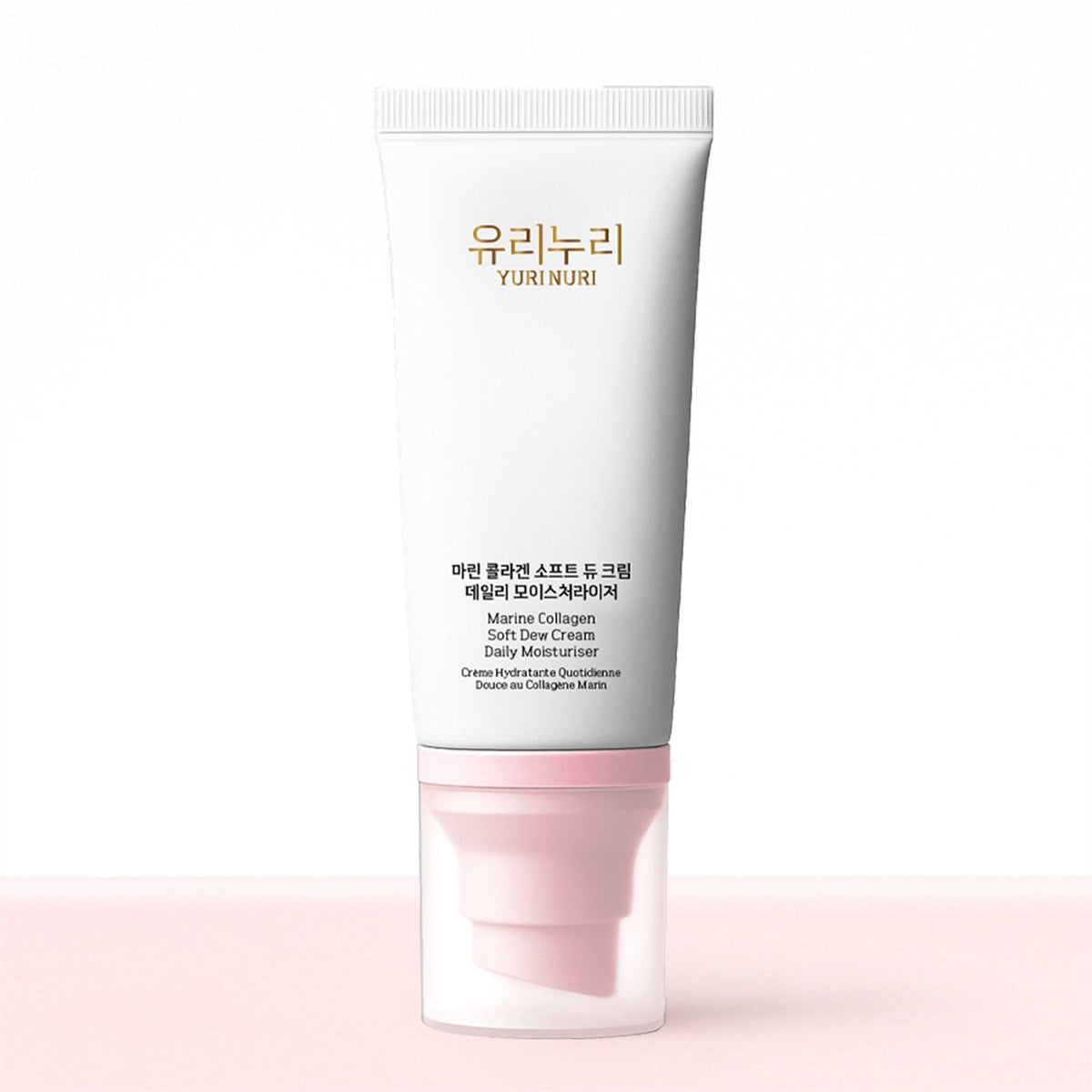 Yuri Nuri 유리누리 Crème rosée barrière anti-âge au collagène marin 60ml