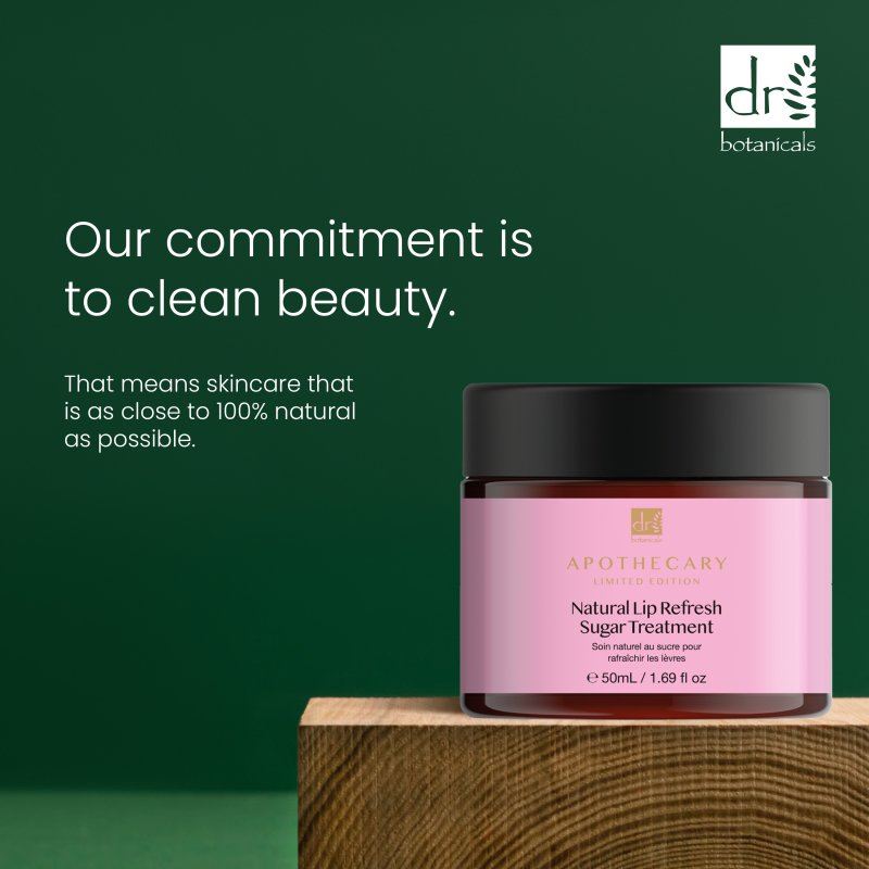 Soin rafraîchissant naturel pour les lèvres au sucre 50 ml