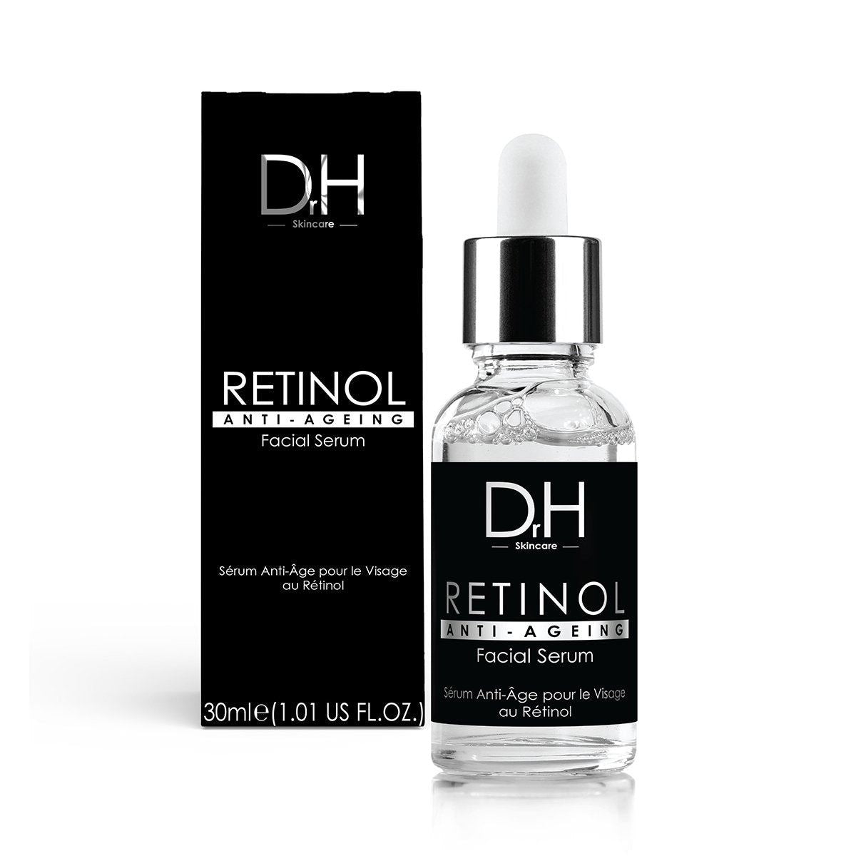 Crème de nuit anti-âge au rétinol 60 ml + Sérum visage anti-âge au rétinol 30 ml