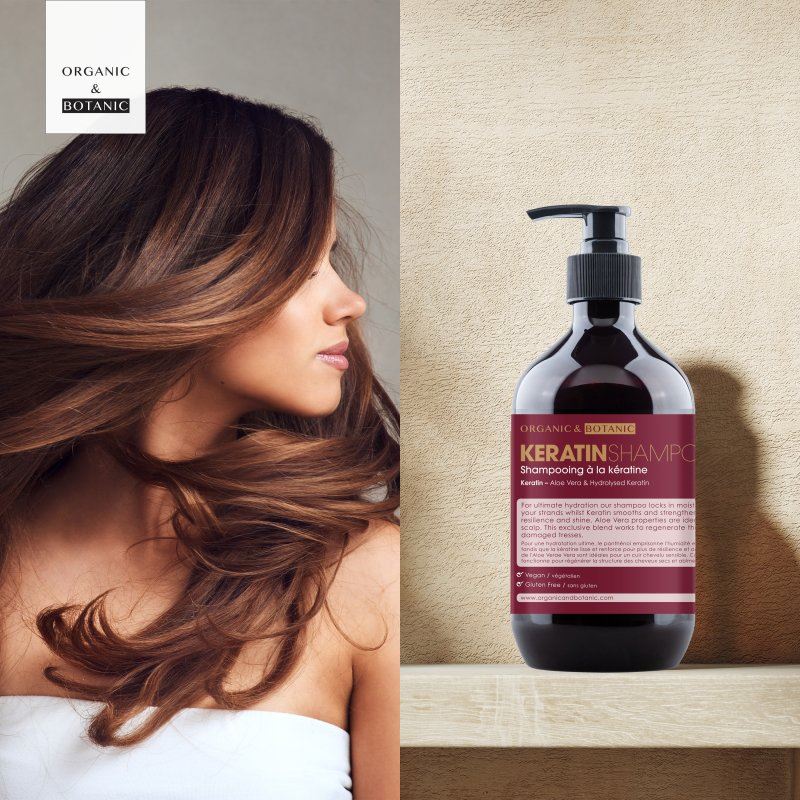 Shampoing à la kératine 500 ml