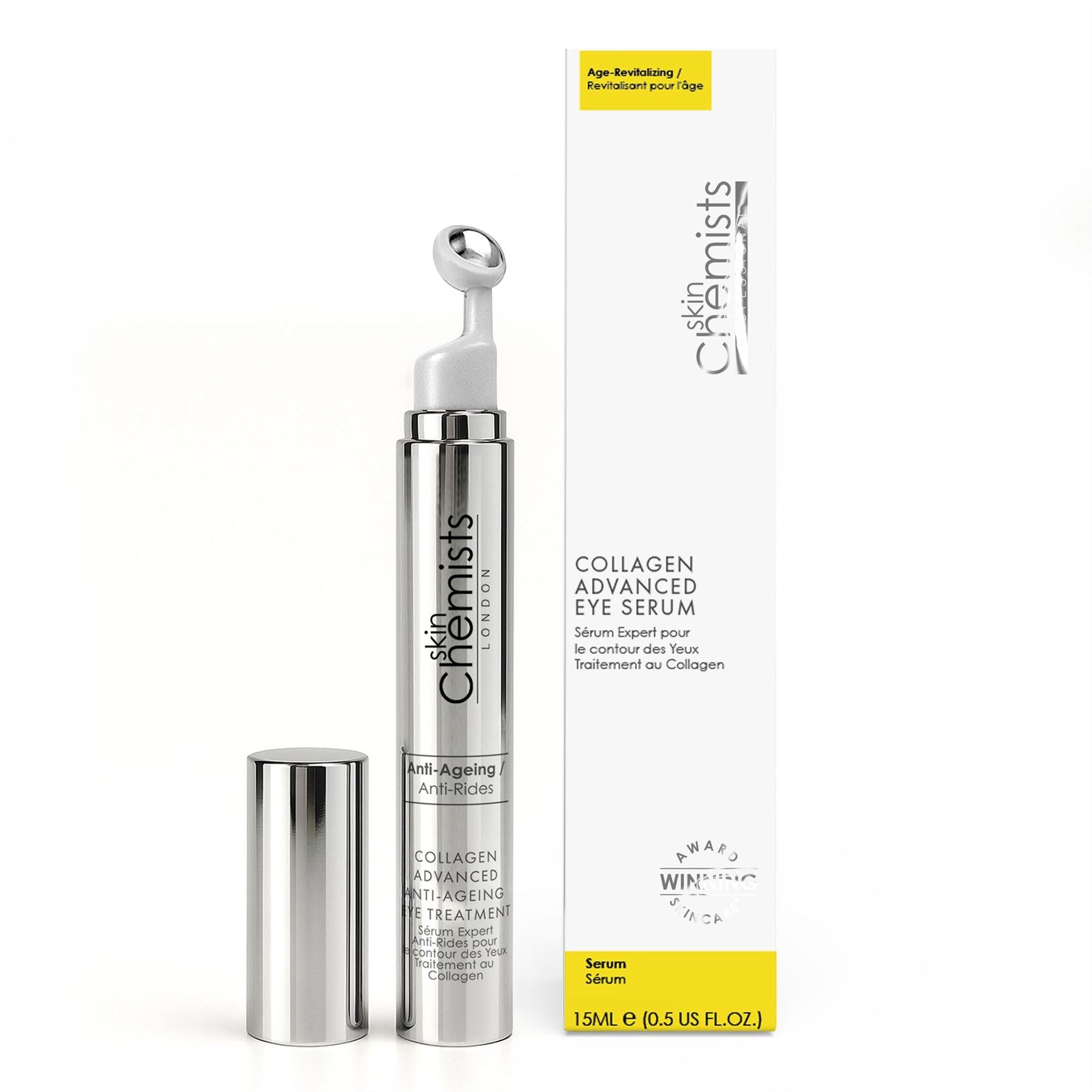 Soin contour des yeux anti-âge avancé au collagène 15 ml