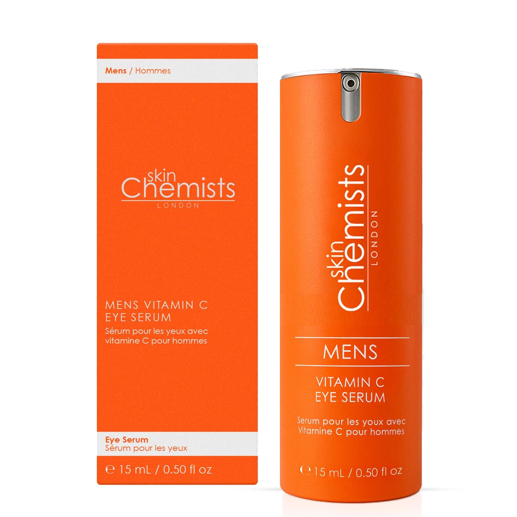 Sérum contour des yeux à la vitamine C pour hommes 15 ml