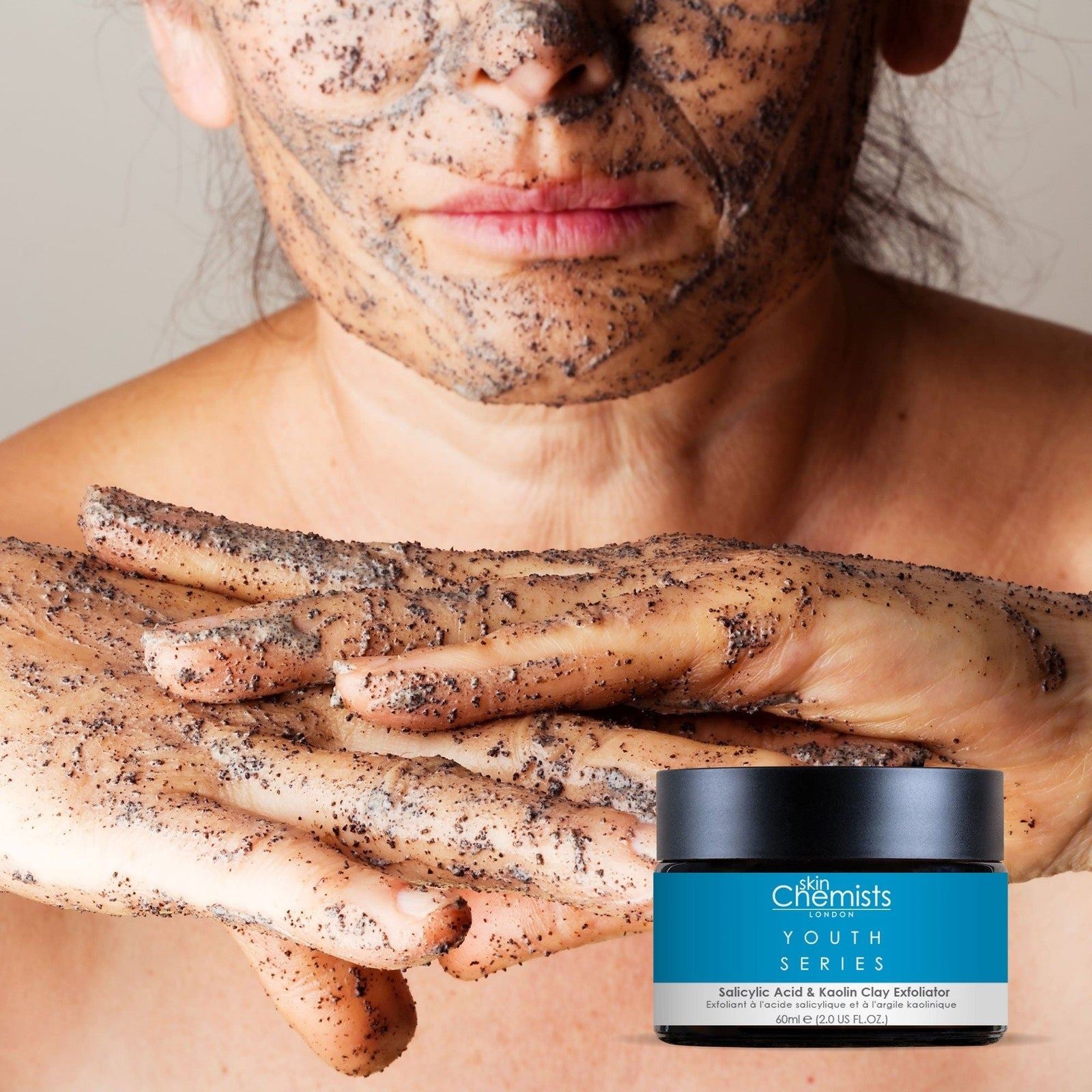 Exfoliant à l'acide salicylique et à l'argile kaolin Youth Series 60 ml