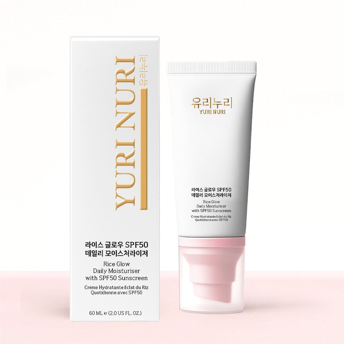 Yuri Nuri 유리누리 Leuchtende Anti-Aging-Reiscreme mit LSF 50 60ml