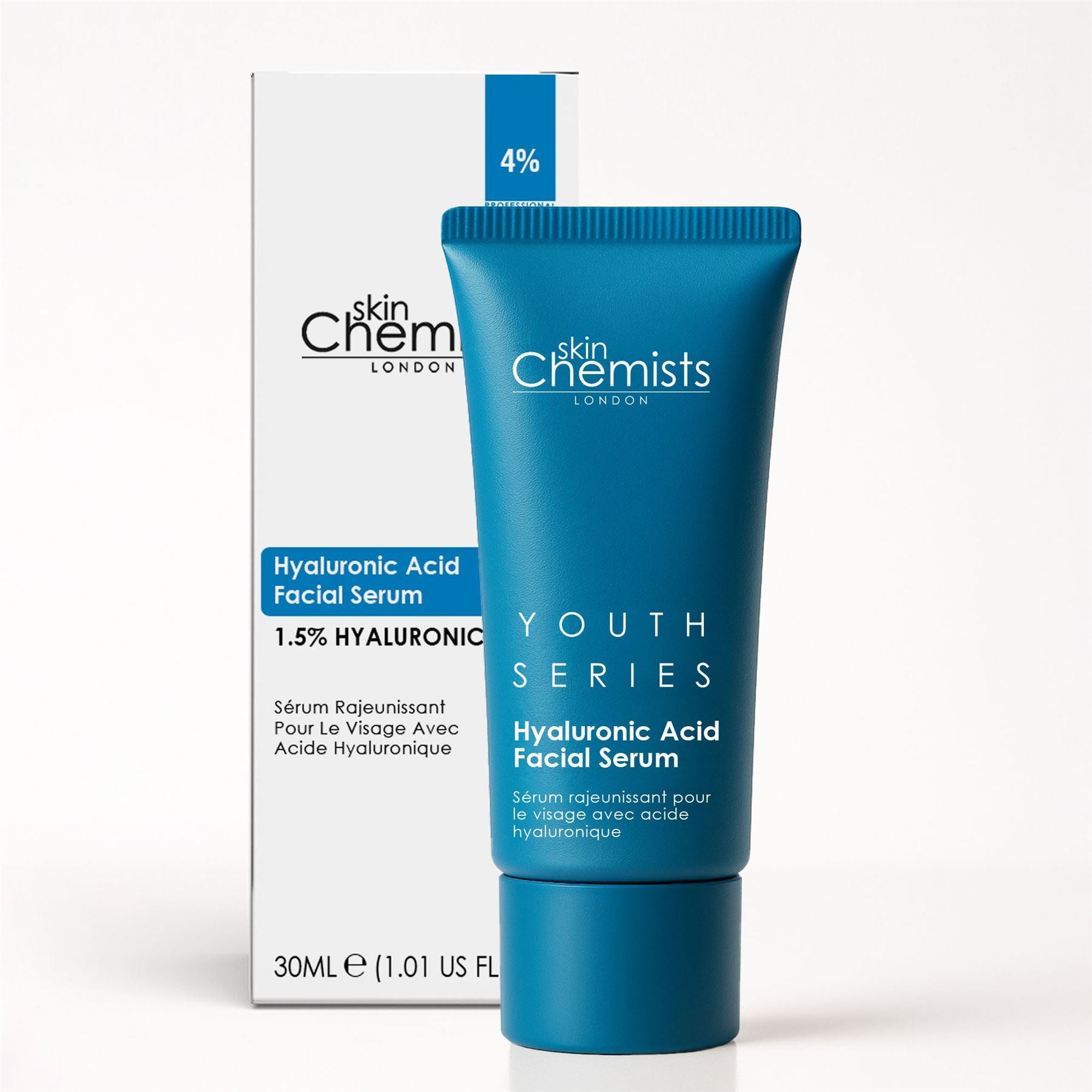 Sérum visage à l'acide hyaluronique skinChemists 30 ml