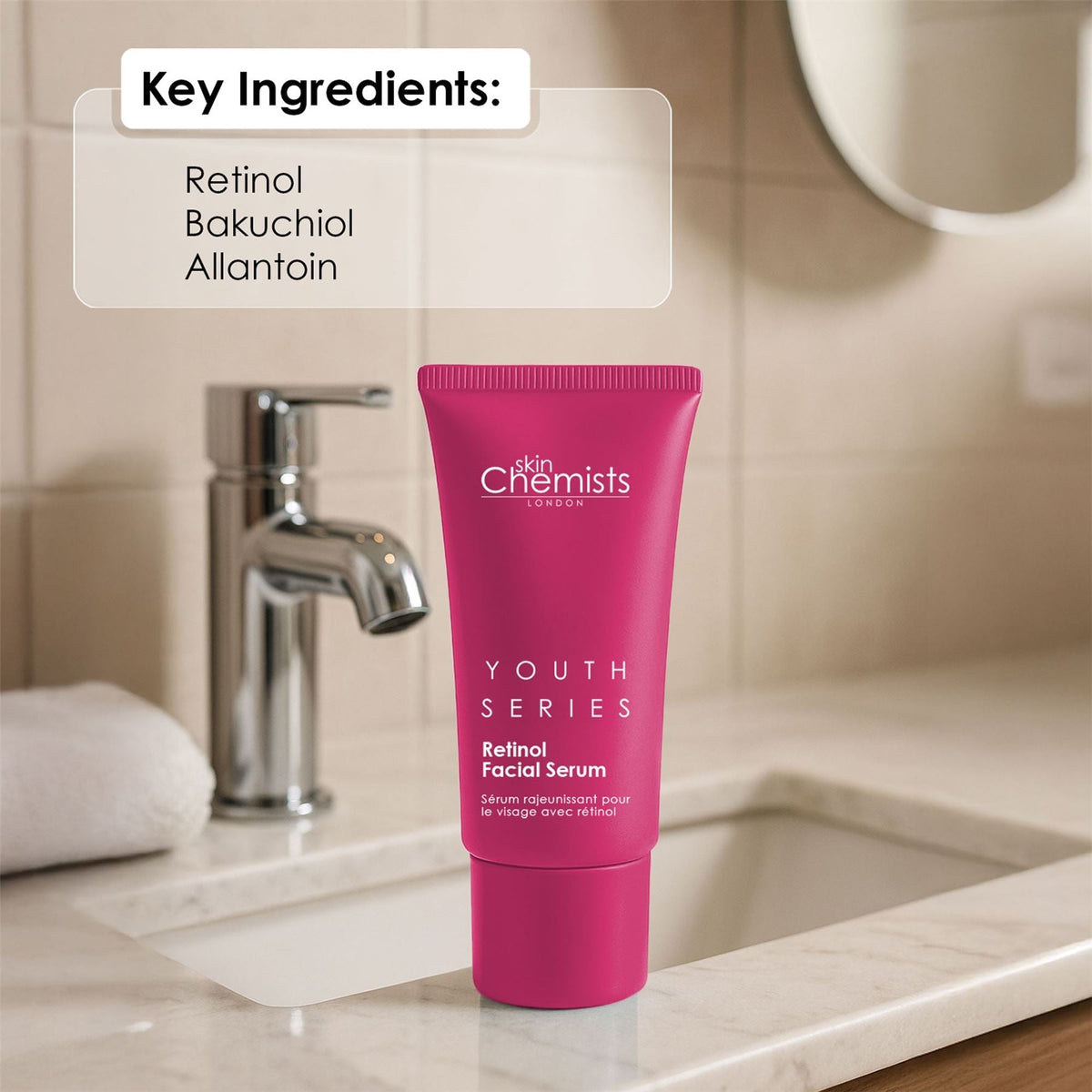 Retinol Facial Serum 30ml - skinChemists