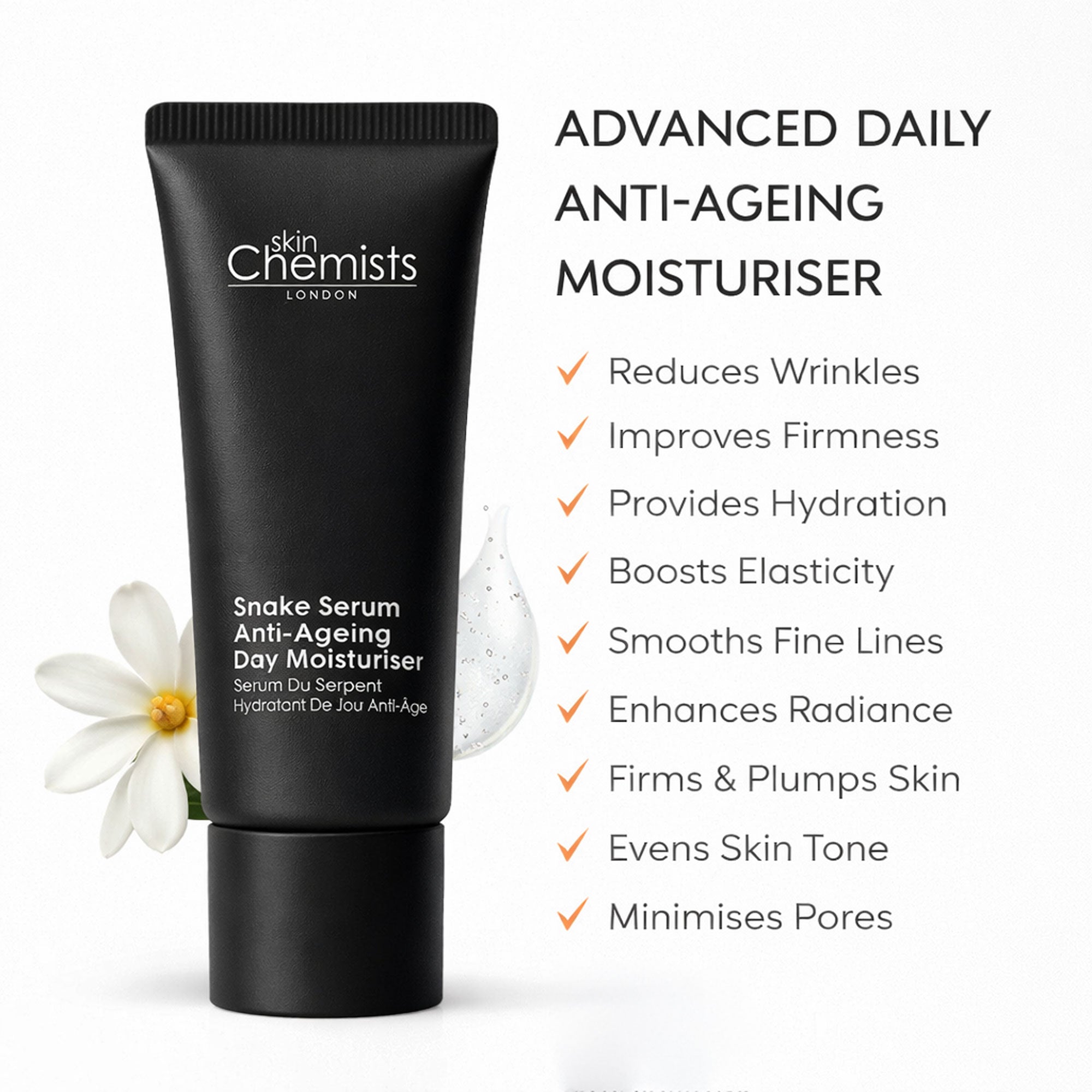 skinChemists Snake Serum Firming & Smoothing Routine