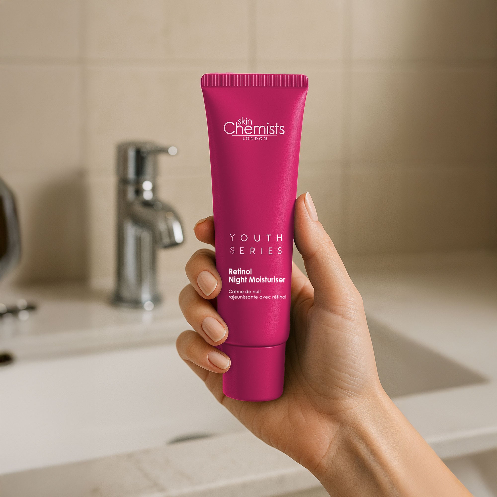 SkinChemists Crème de nuit anti-âge au rétinol et au bakuchiol 50 ml