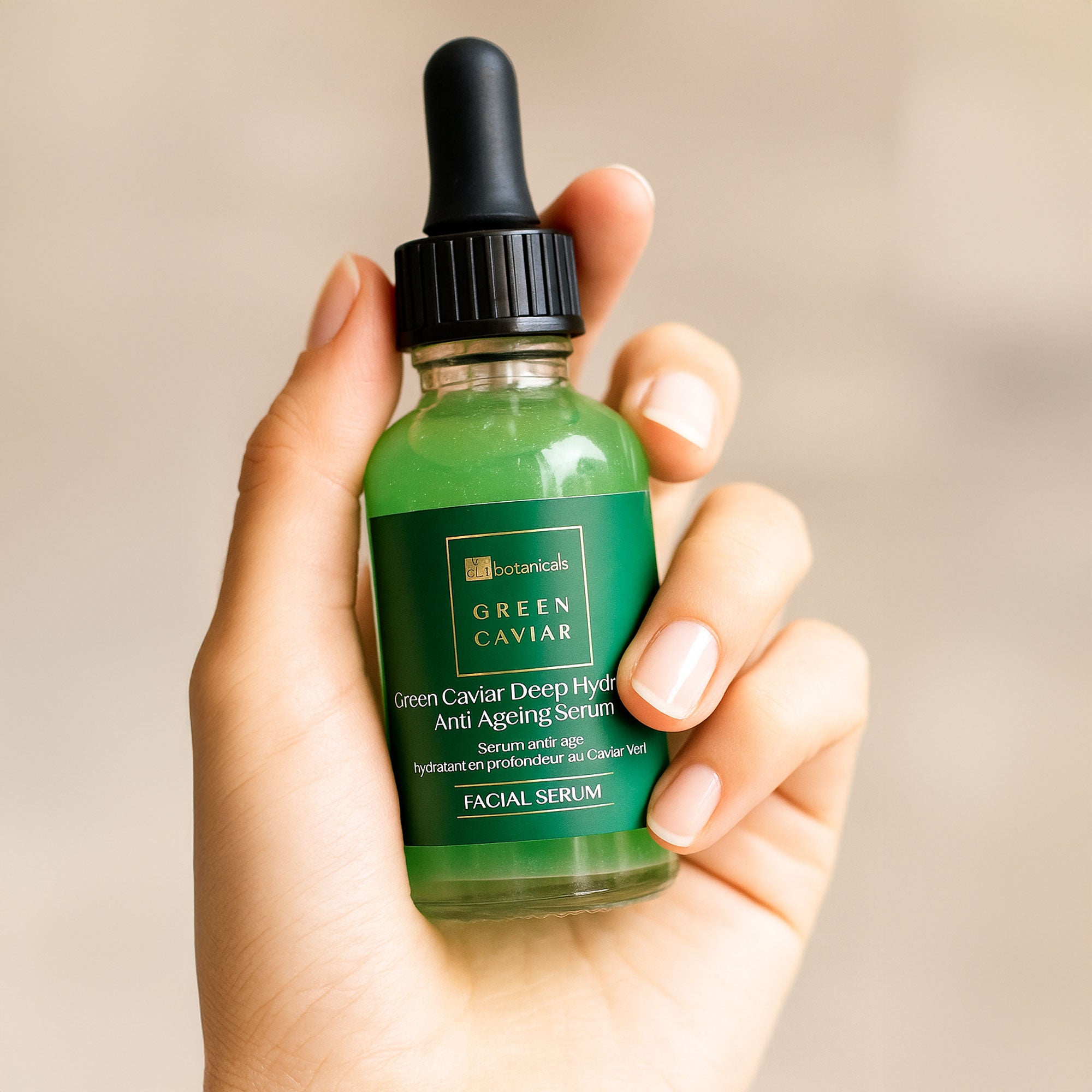 Green Caviar Tiefenwirksames Feuchtigkeitsspendendes Anti-Aging-Serum 30 ml