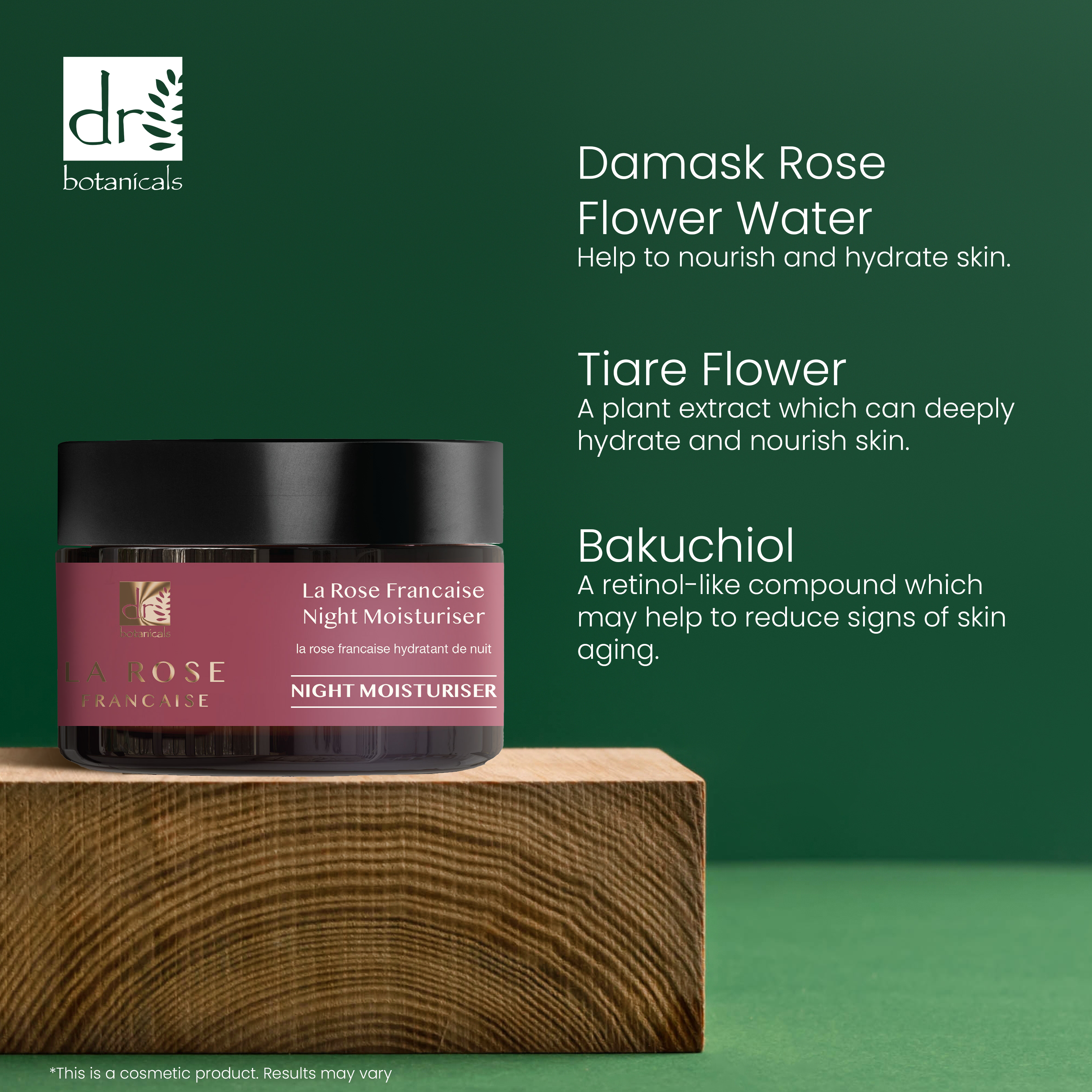 DB La Rose Française - Sérum Visage, Duo Hydratant et Sérum Contour des Yeux