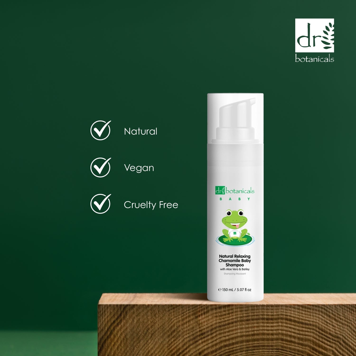 Shampoing bébé relaxant naturel à la camomille 150 ml