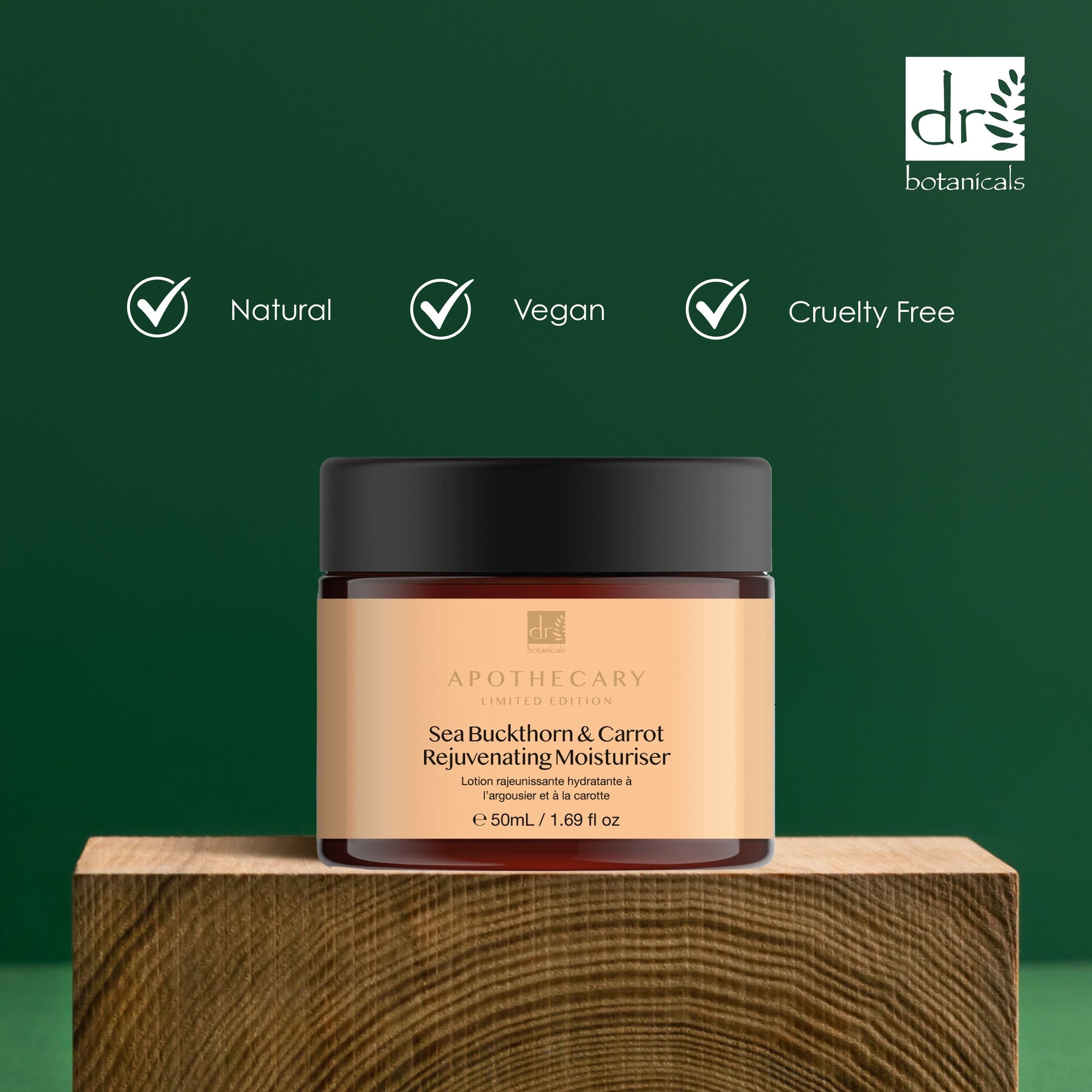 Regenerierende Feuchtigkeitscreme mit Sanddorn und Karotte, 50 ml