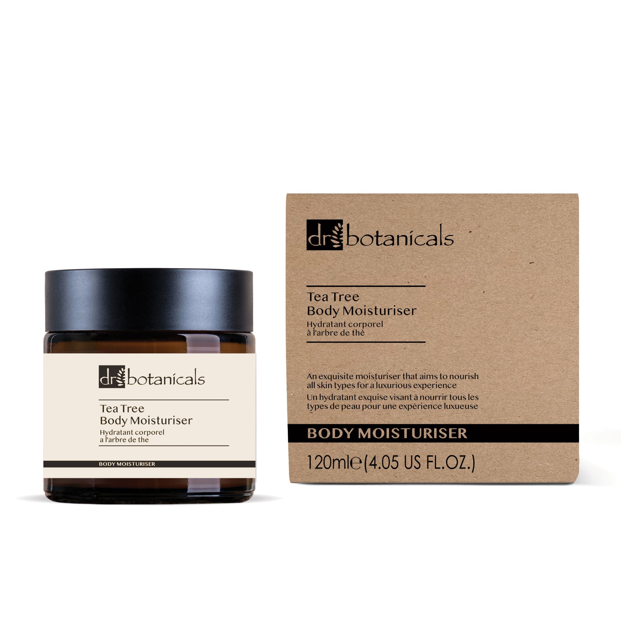 Baume corporel hydratant à l'eucalyptus et à l'arbre à thé, 120 ml x 2 (lot de 2)