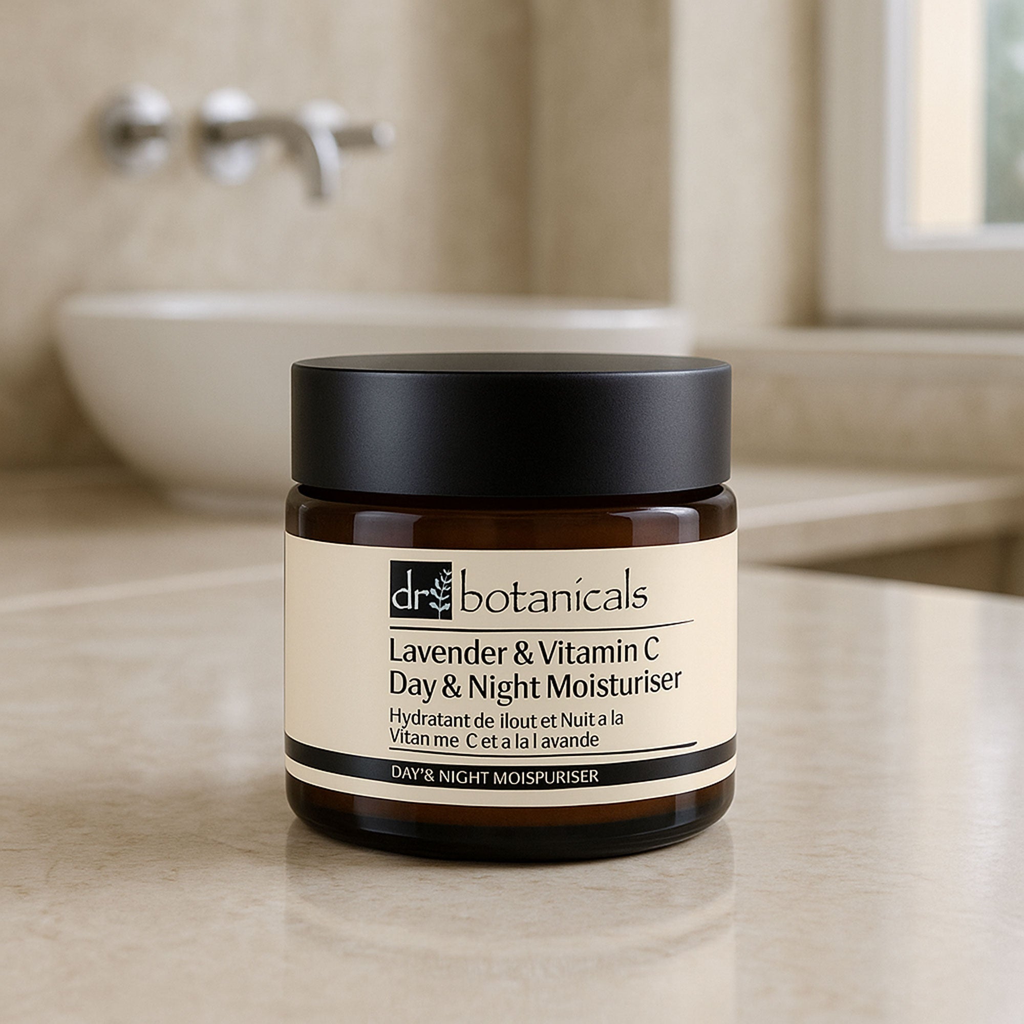 Crème hydratante jour et nuit à la lavande et à la vitamine C 50 ml