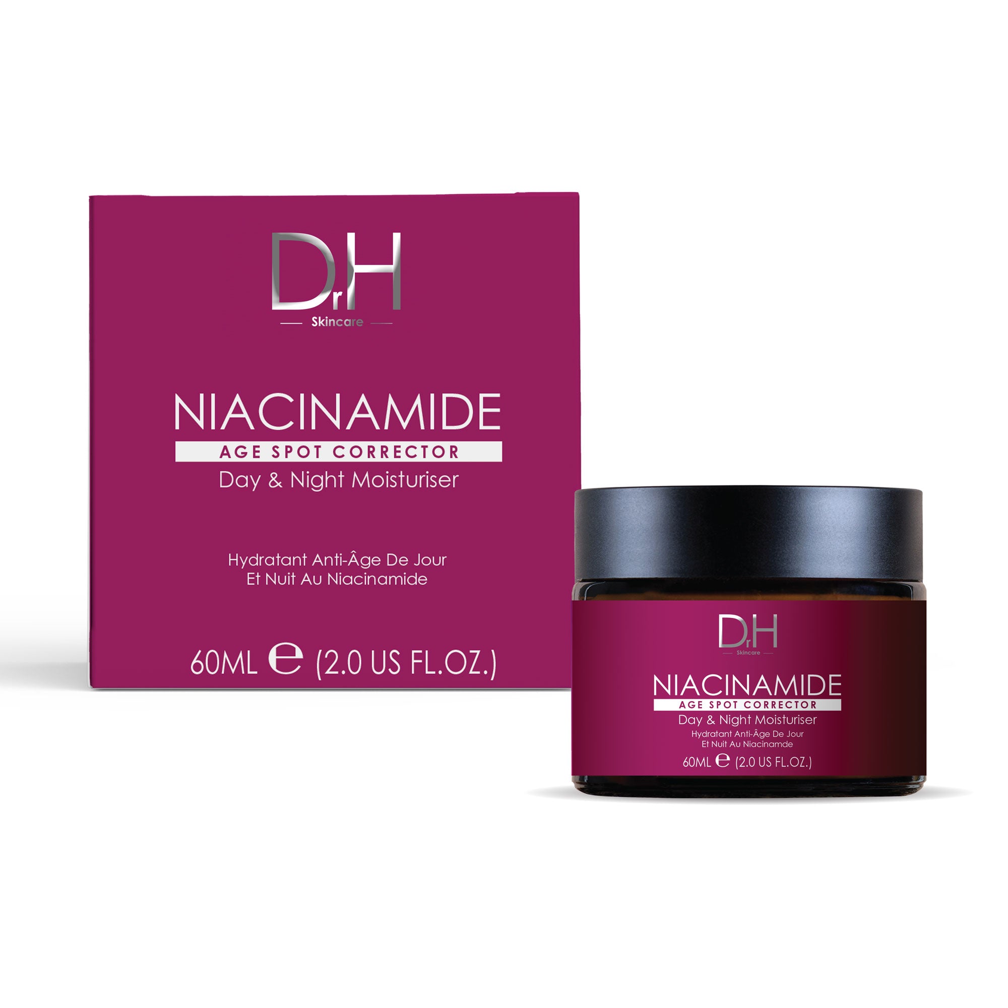Crème hydratante jour et nuit à la niacinamide 60 ml