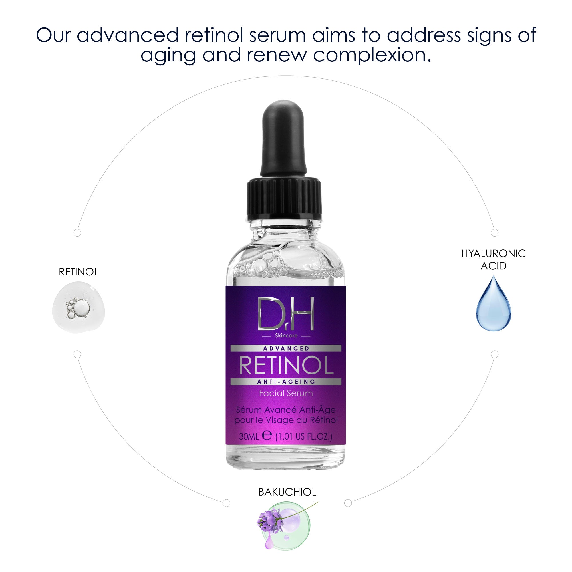 Dr H Advanced Retinol Facial Serum 30ml