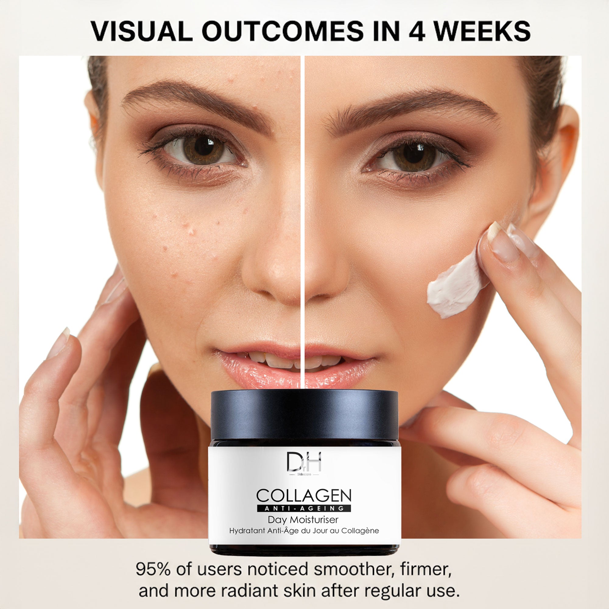 Crème de jour anti-âge au collagène 60 ml