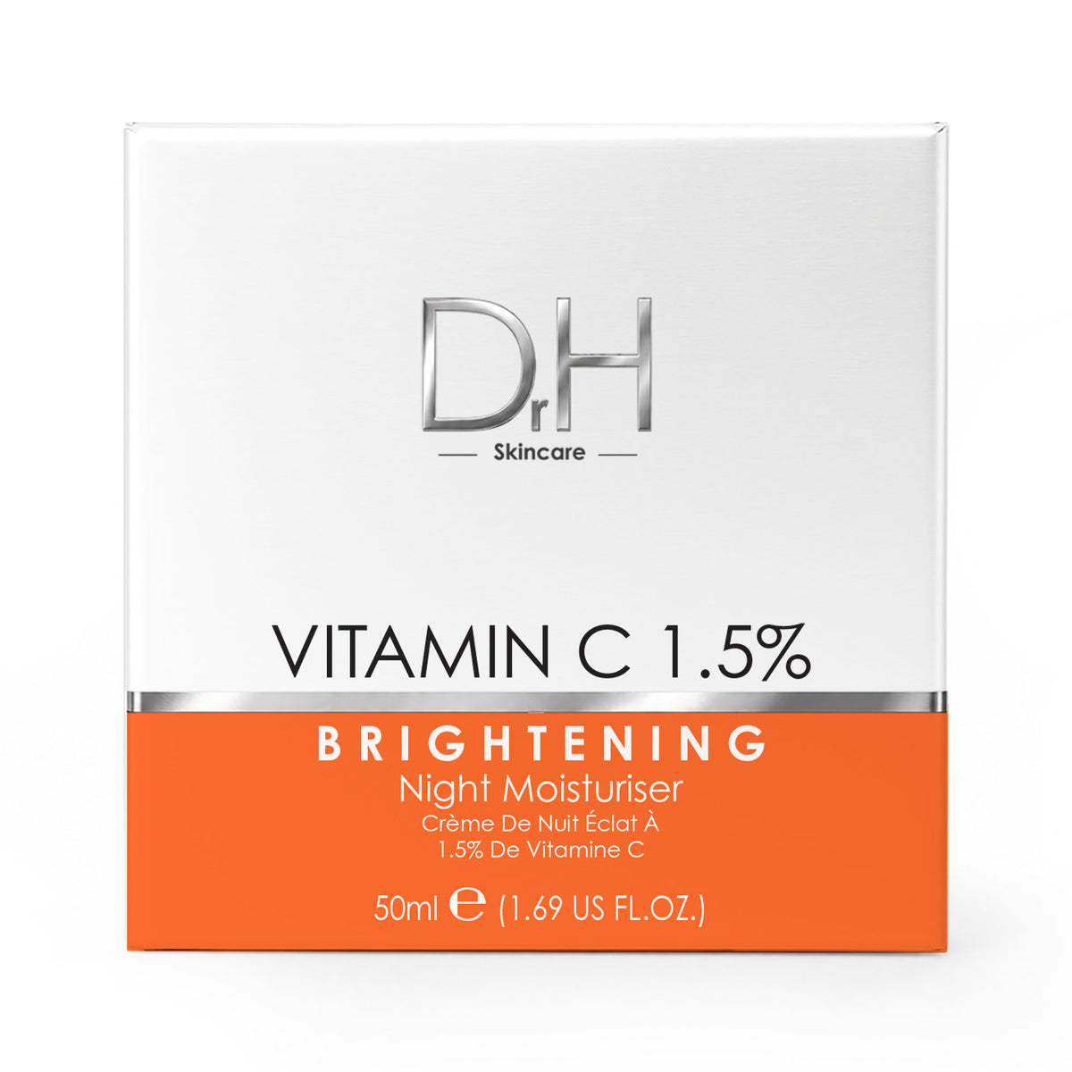 Crème hydratante de nuit à la vitamine C 1,5 %, 50 ml