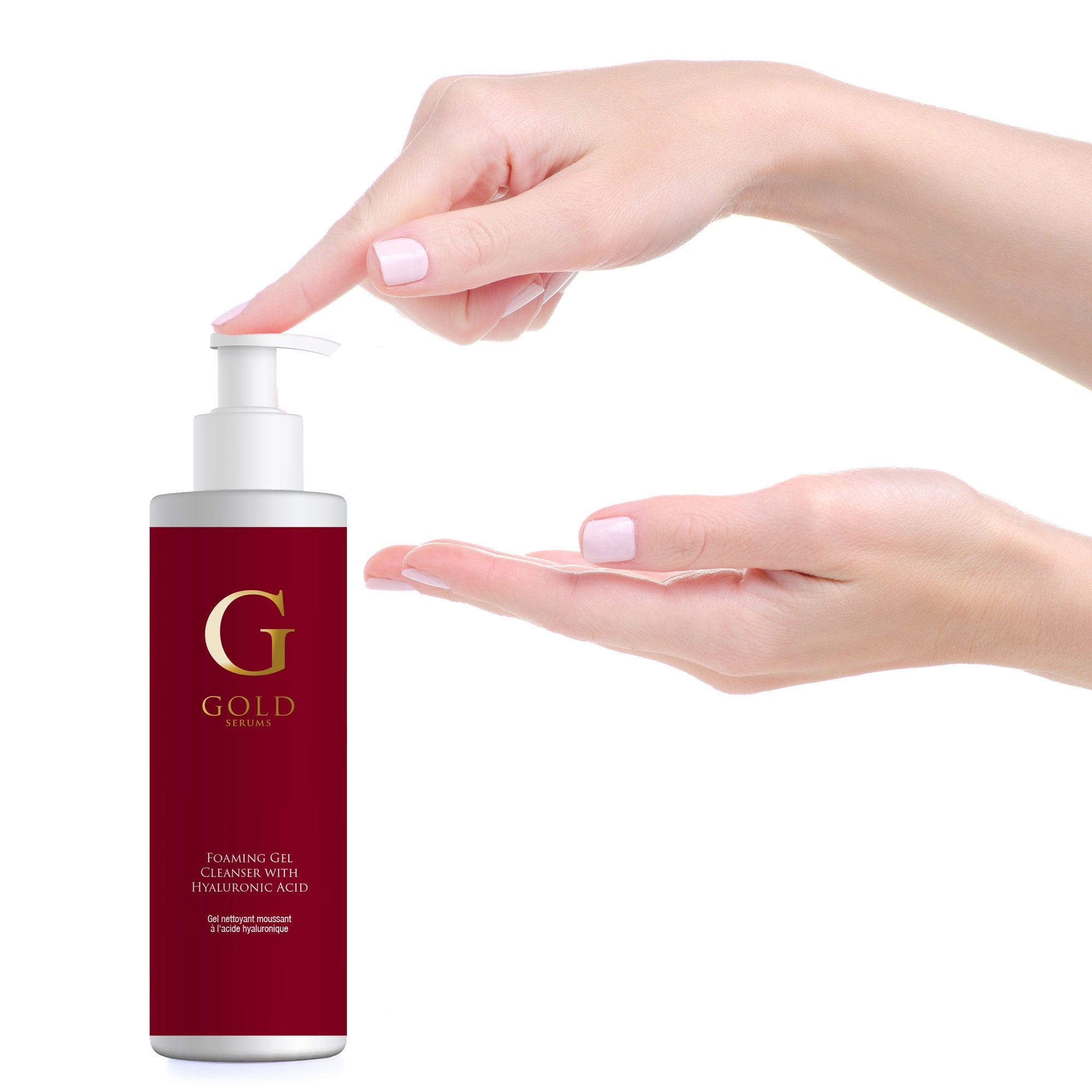 Mousse nettoyante moussante à l'acide hyaluronique 200 ml