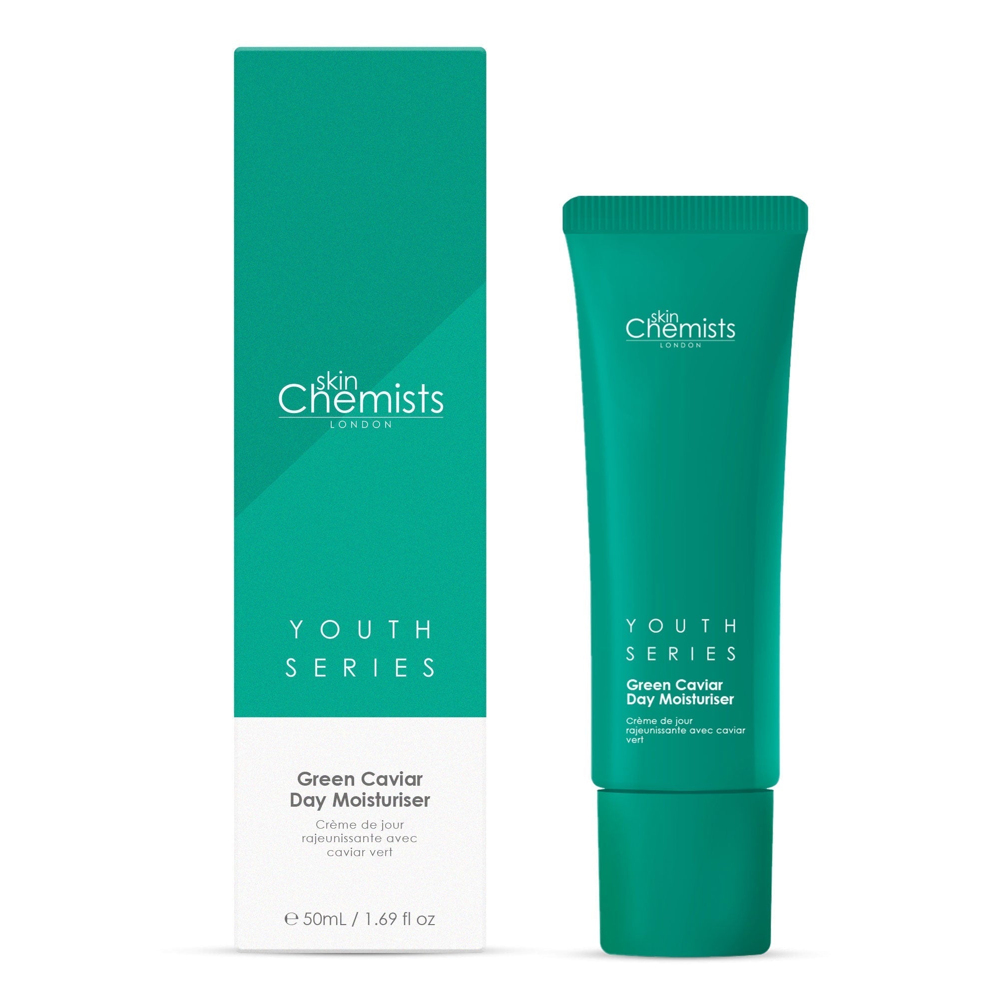 Crème de jour au caviar vert Youth Series, lot de 2 x 50 ml