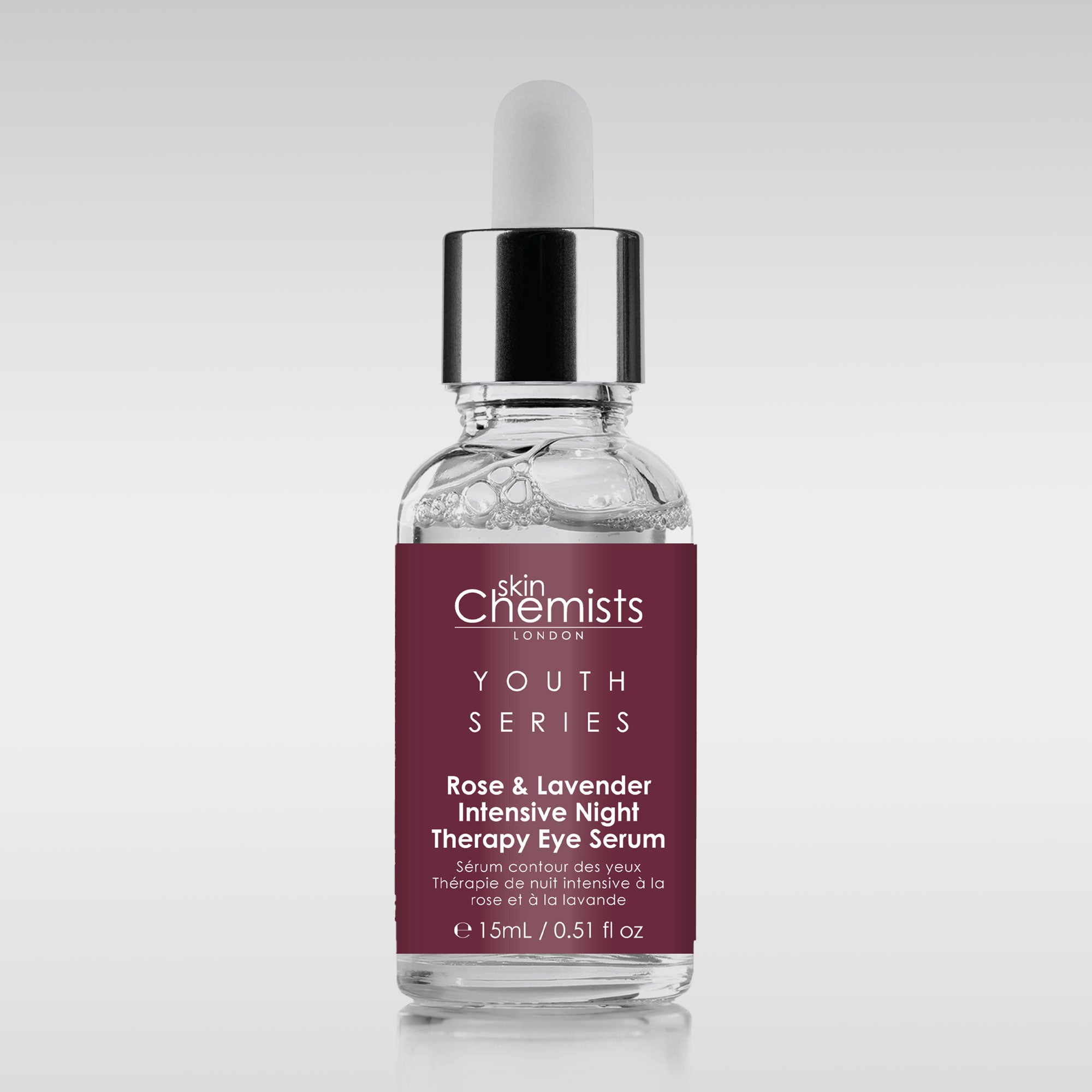 Youth Series Rose & Lavender Intensive Night Therapy Eye Serum 15ml