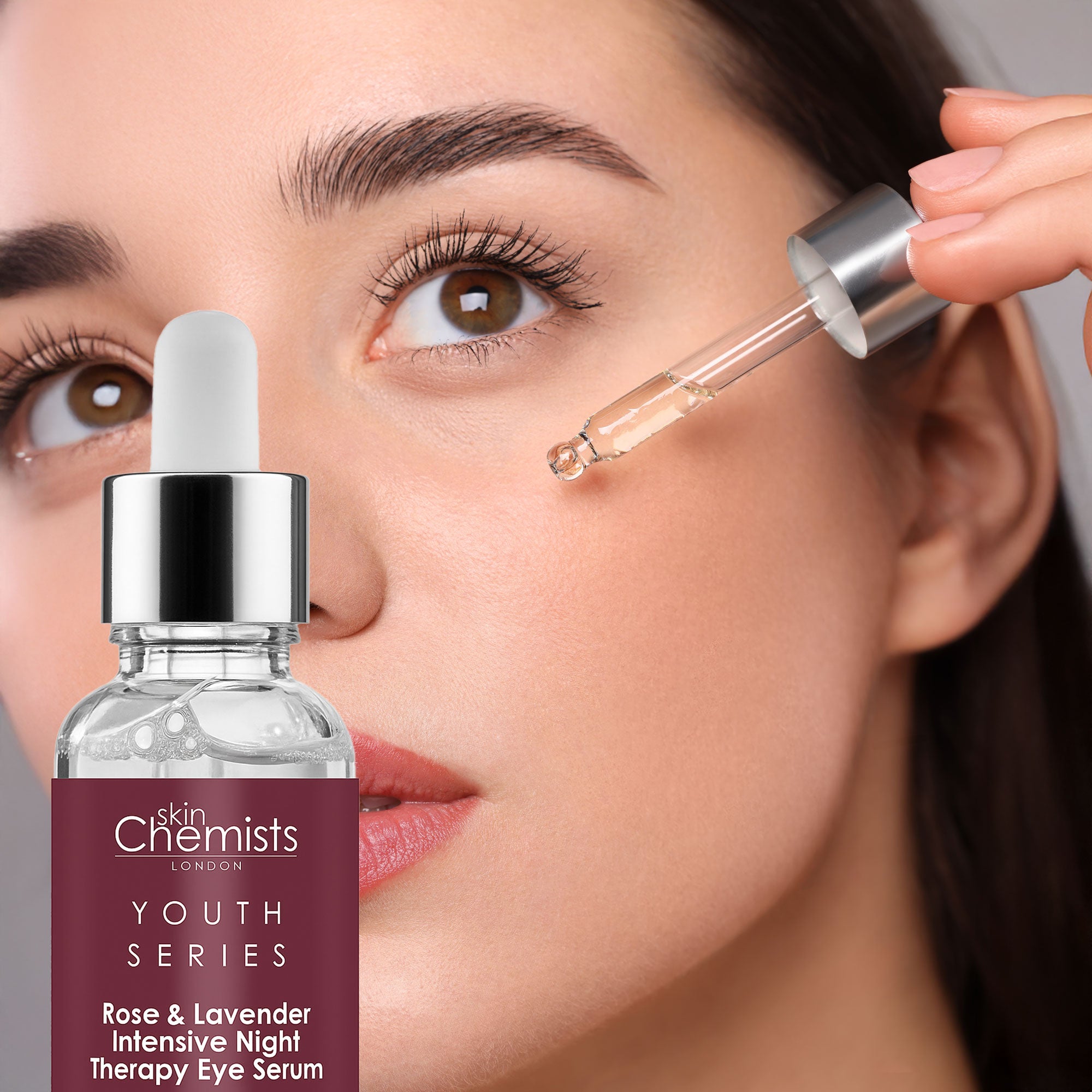 Sérum contour des yeux Youth Series Rose & Lavande Soin Intensif Nuit 15 ml