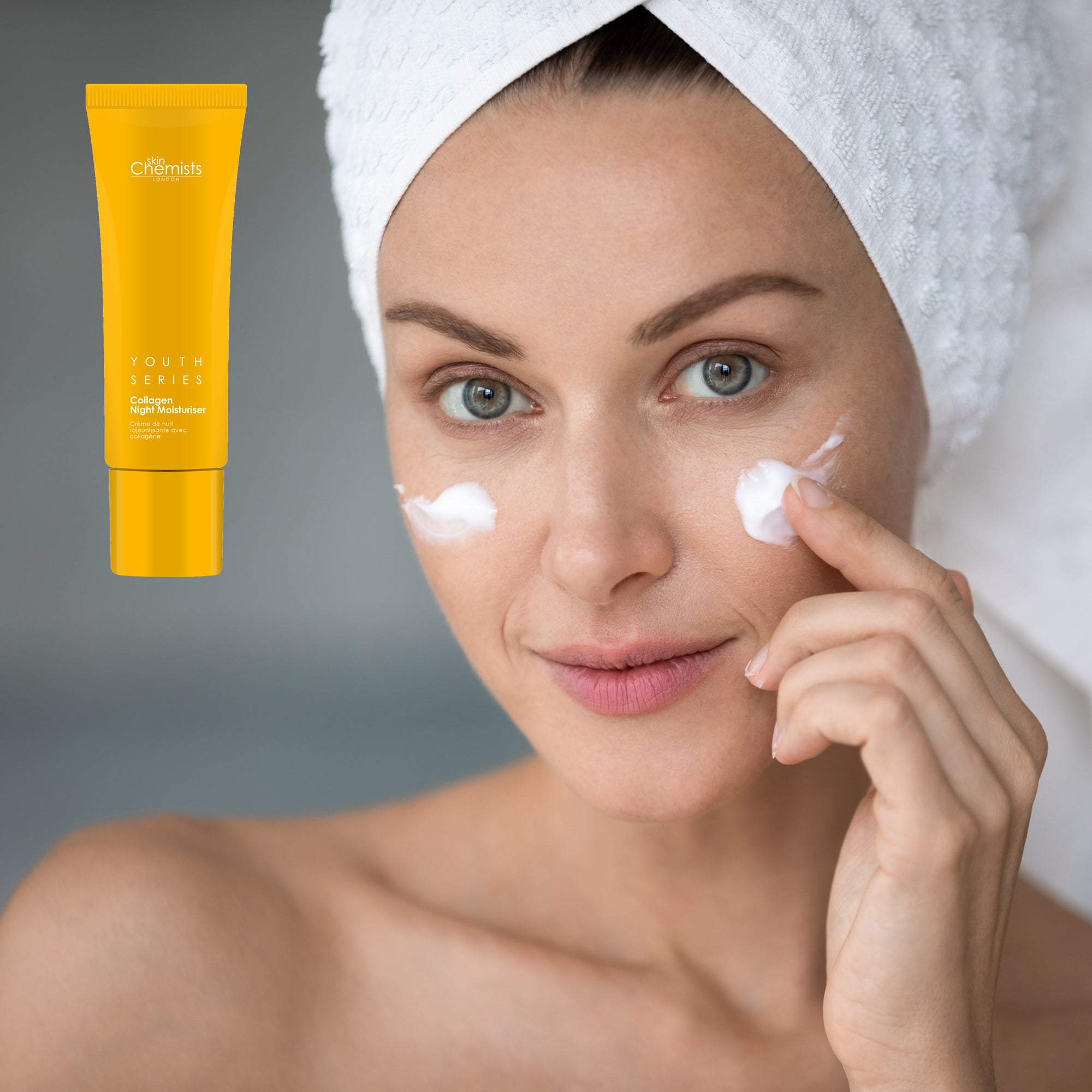 Soin de nuit hydratant au collagène 1 % Youth Series 50 ml