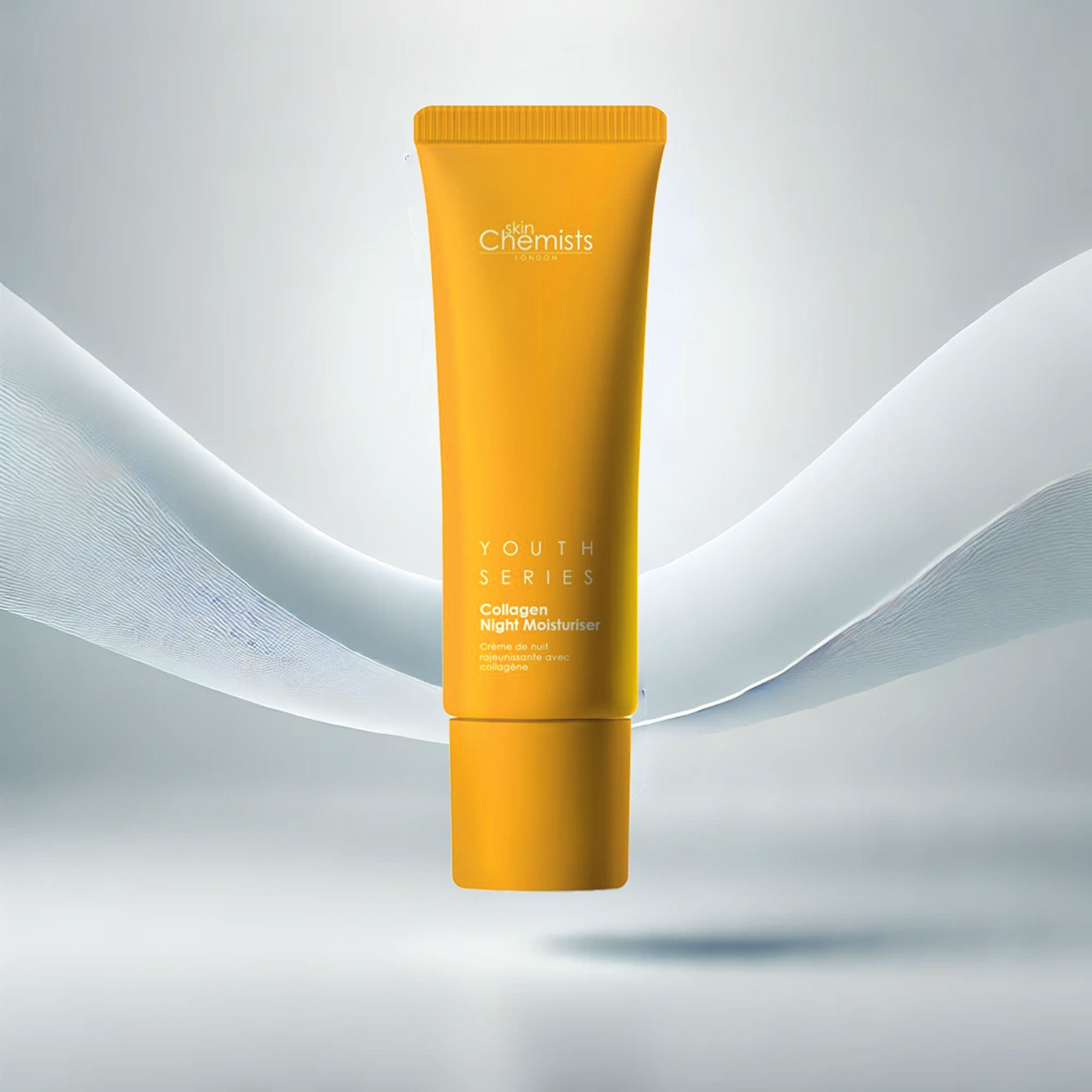 Lot de 2 crèmes de nuit hydratantes au collagène 1 % Youth Series, 50 ml chacune