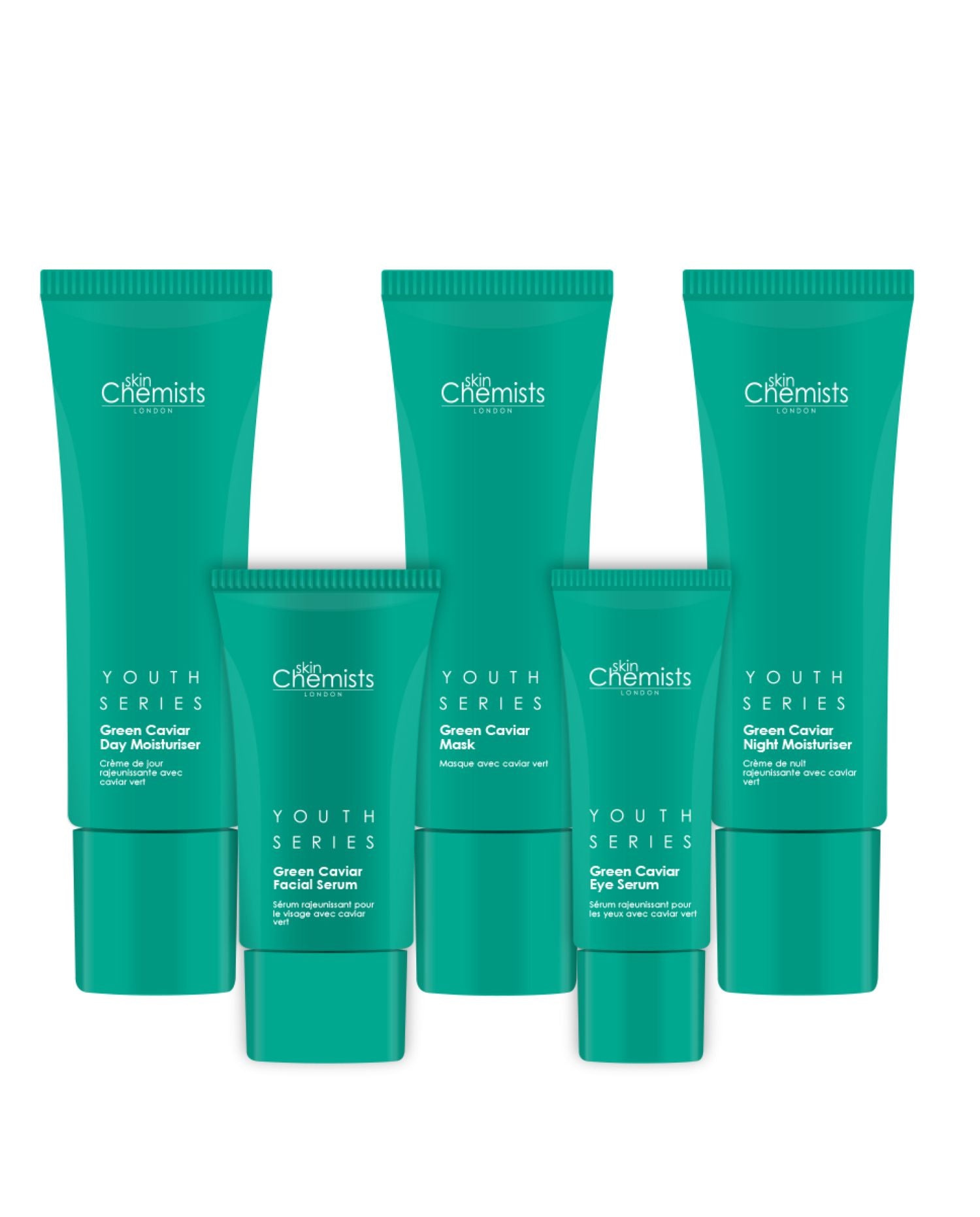 Ensemble complet Essentiels Caviar Vert de la Série Jeunesse